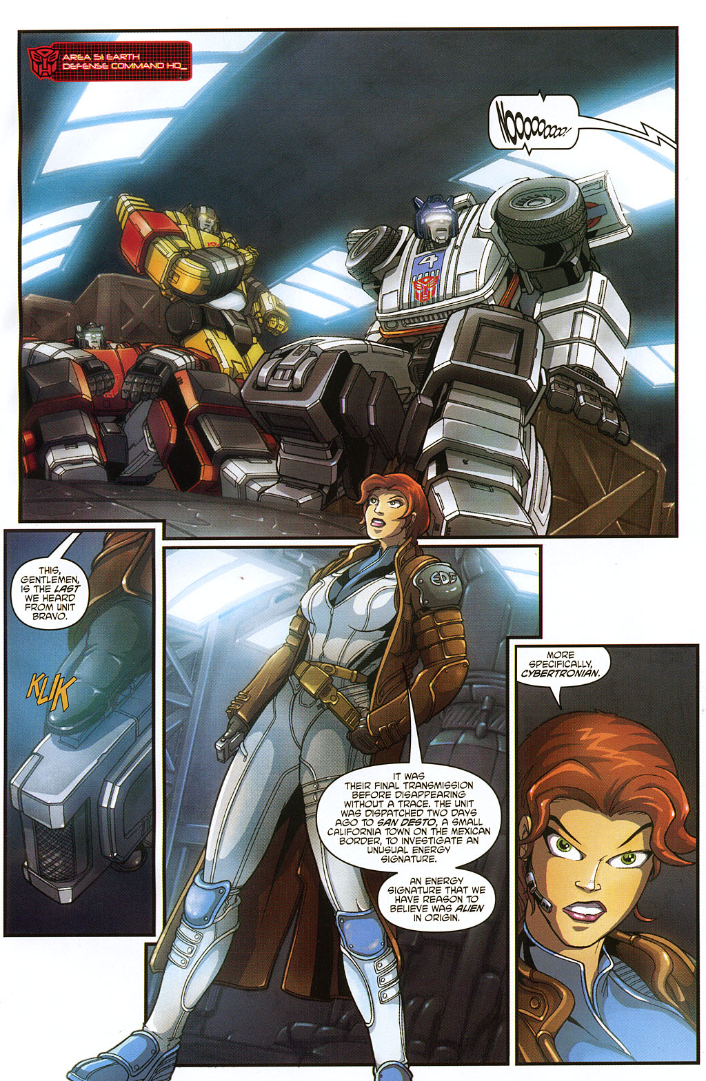 Read online Transformers: Generation 1 (2004) comic -  Issue #7 - 6