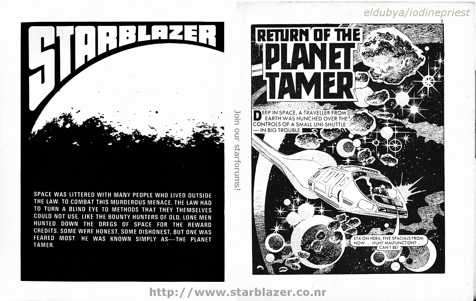 Read online Starblazer comic -  Issue #90 - 3