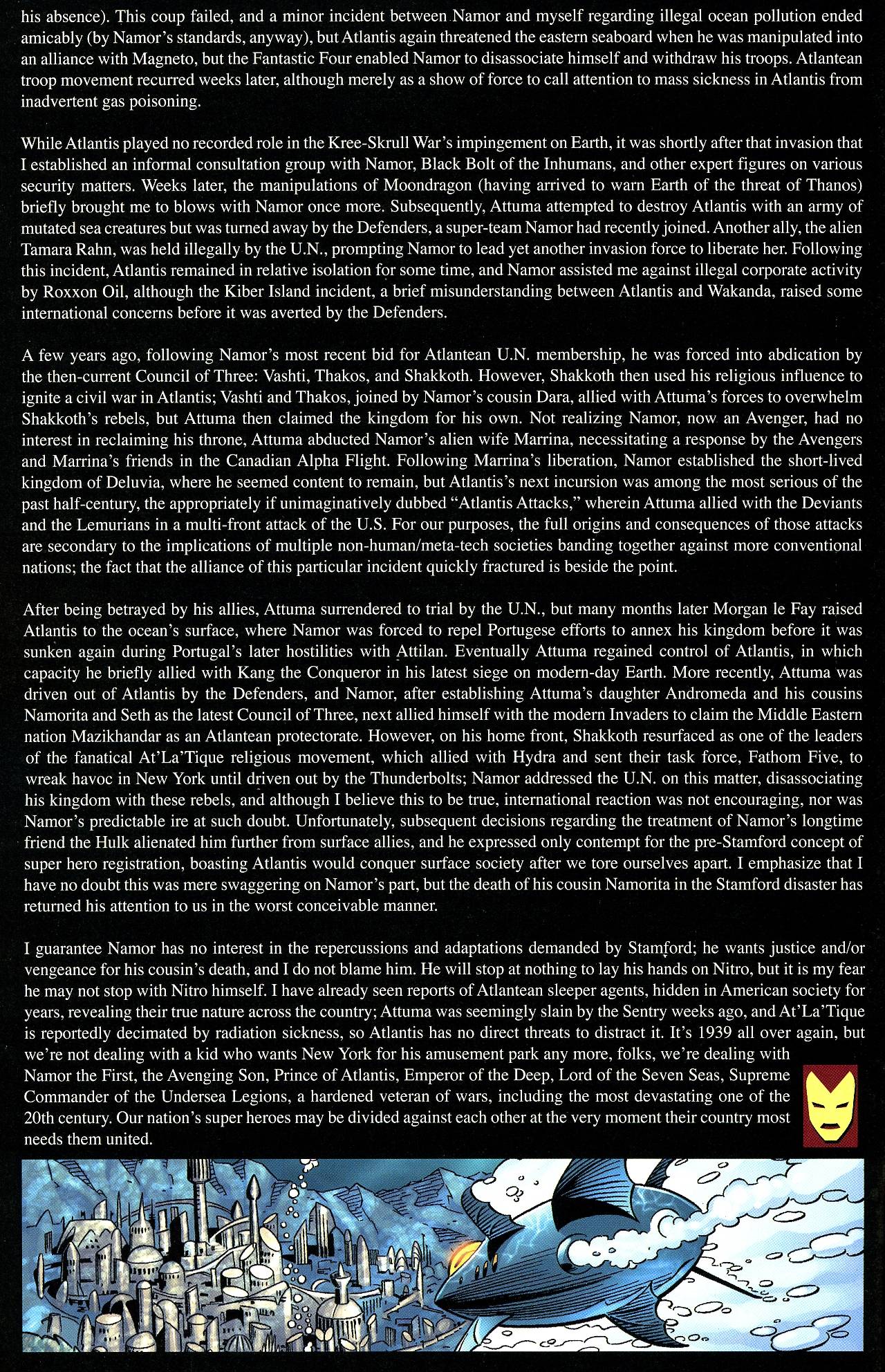 Read online Civil War Files comic -  Issue # Full - 6