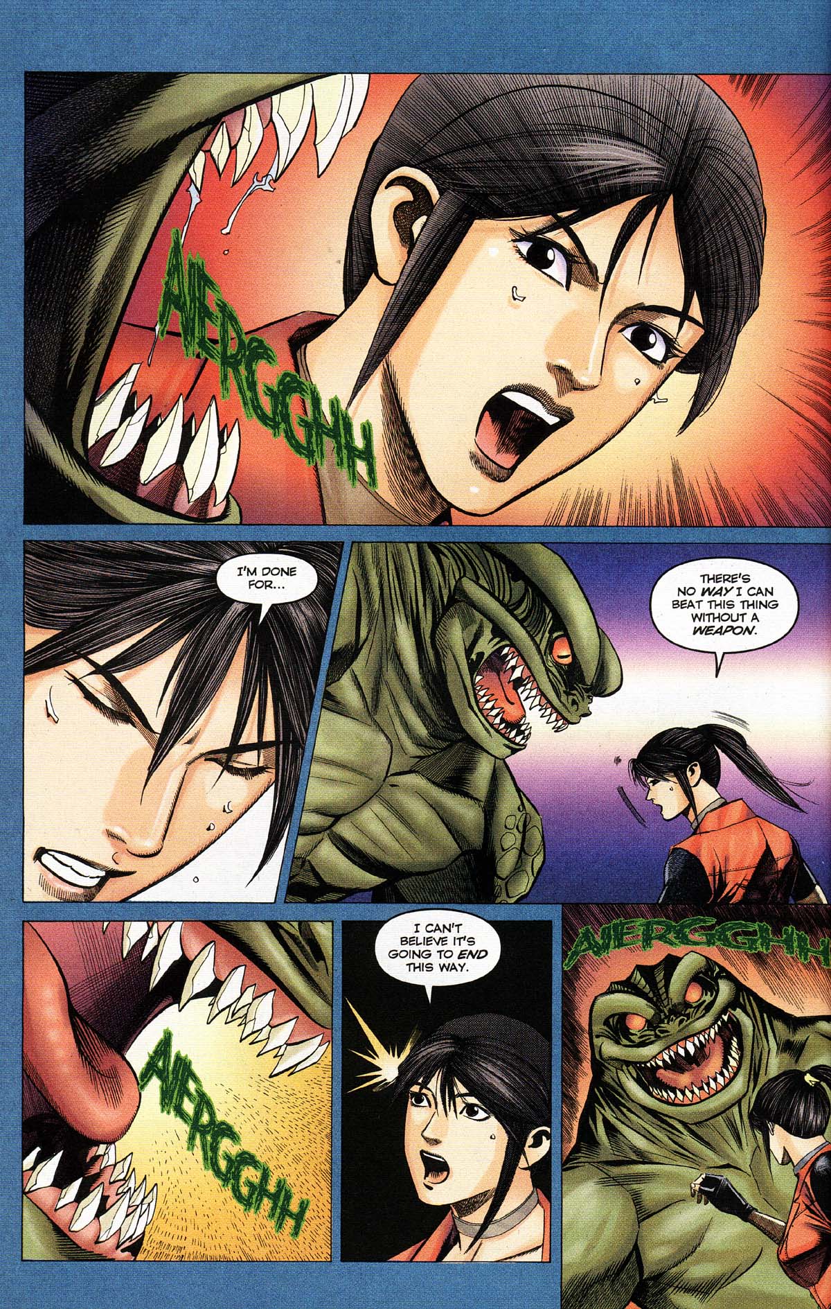 Read online Resident Evil Code: Veronica comic -  Issue #4 - 52