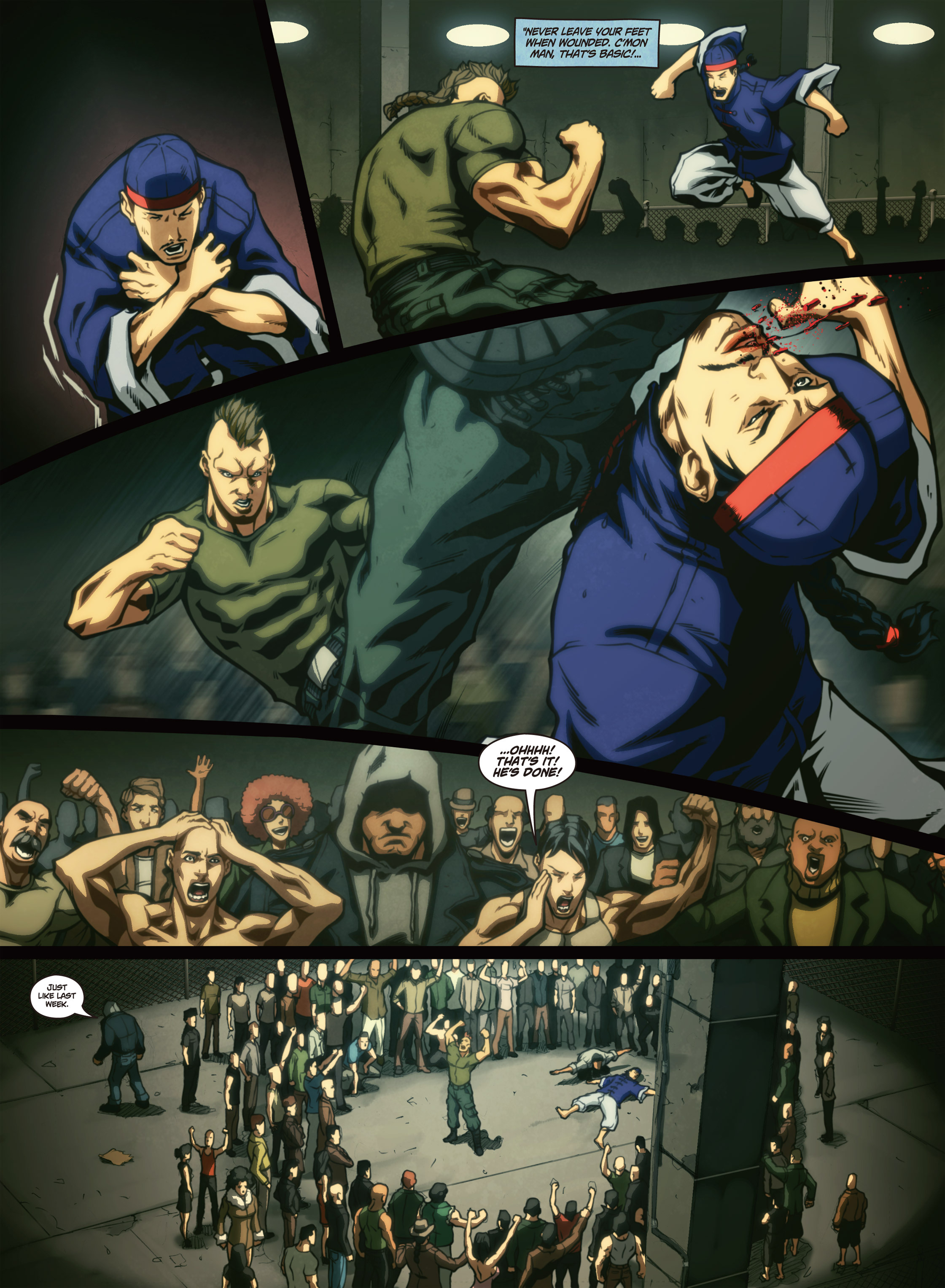 Read online Street Fighter Origins: Akuma comic -  Issue # Full - 42