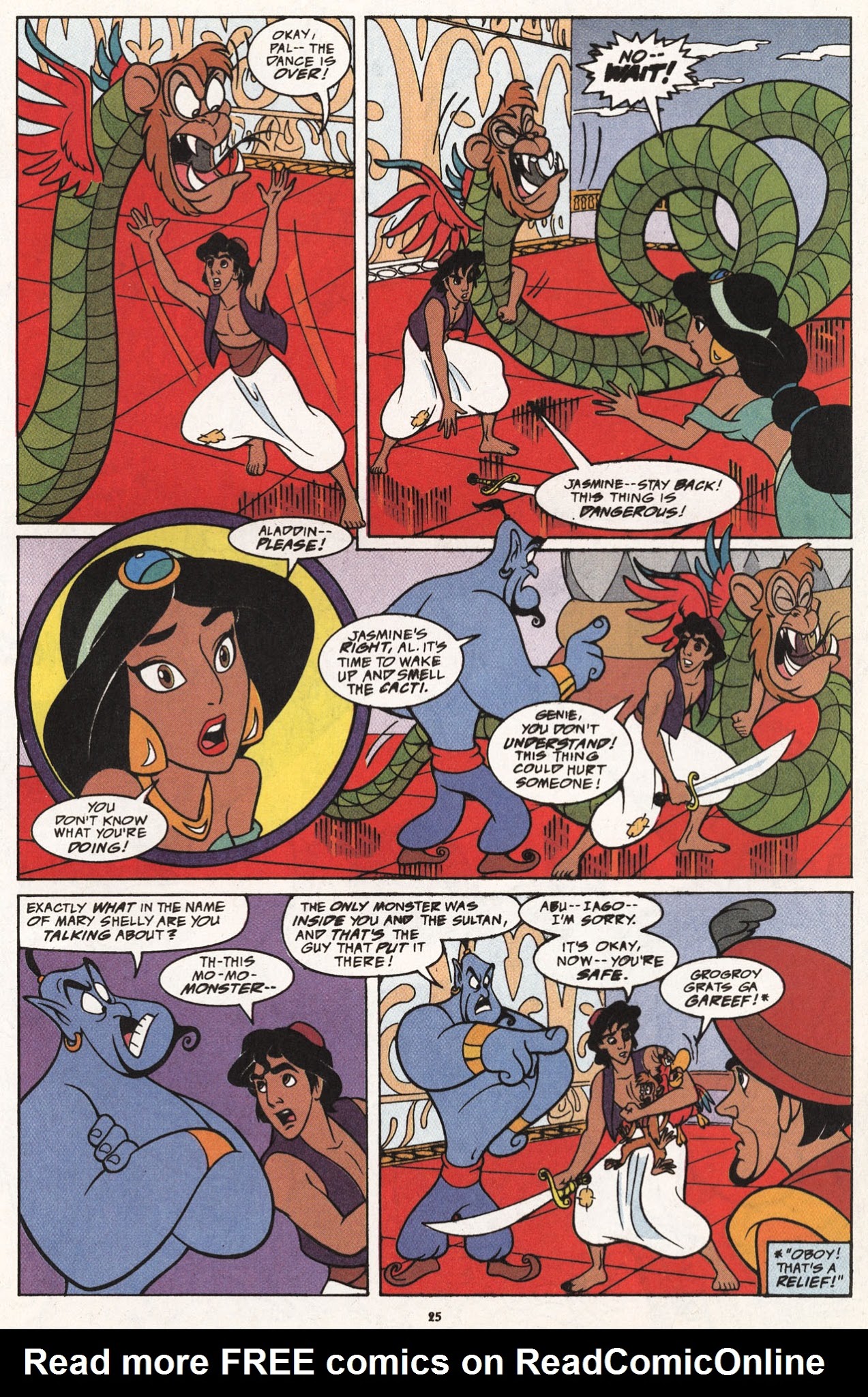 Read online Disney's Aladdin comic -  Issue #3 - 27