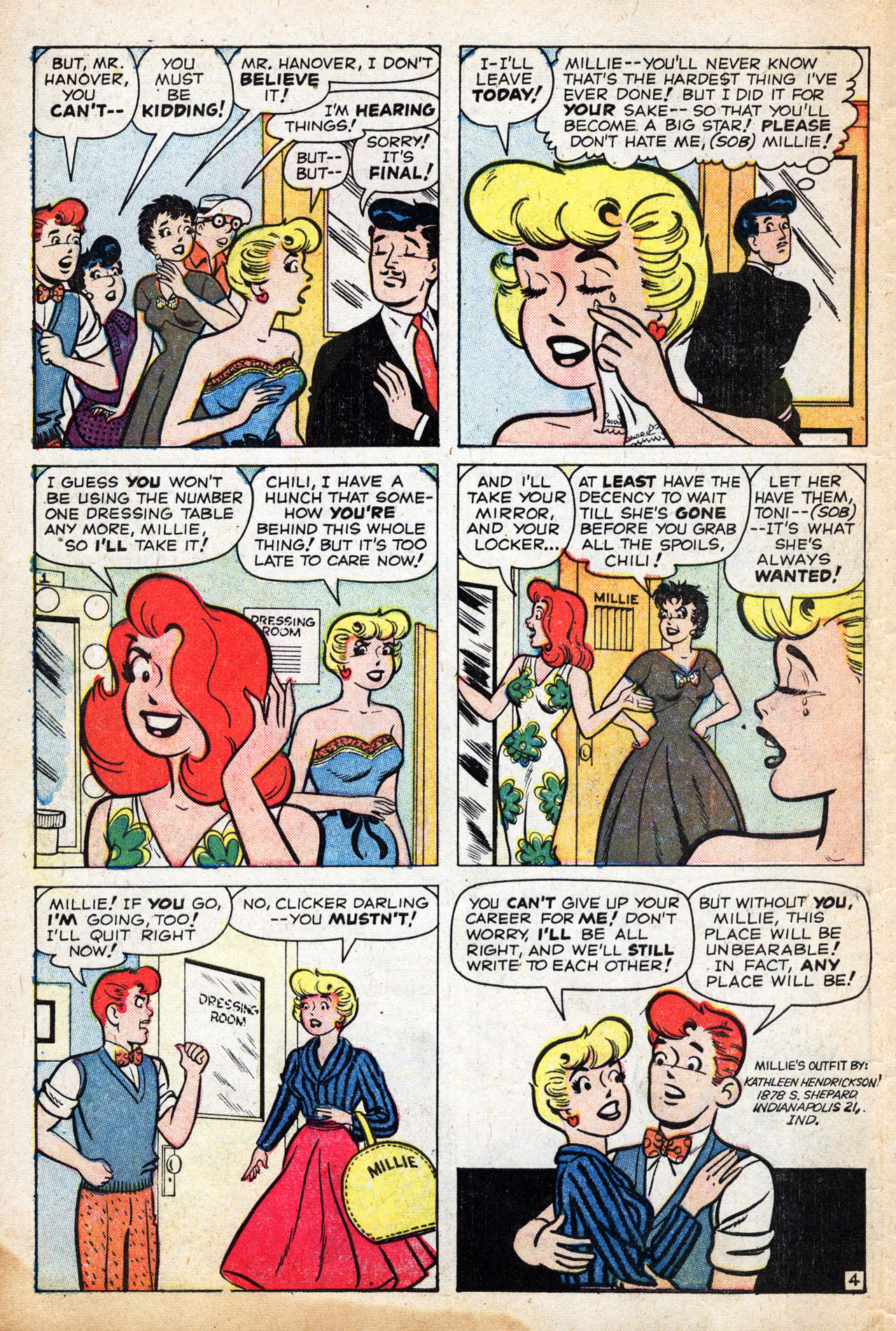 Read online Millie the Model comic -  Issue #95 - 6