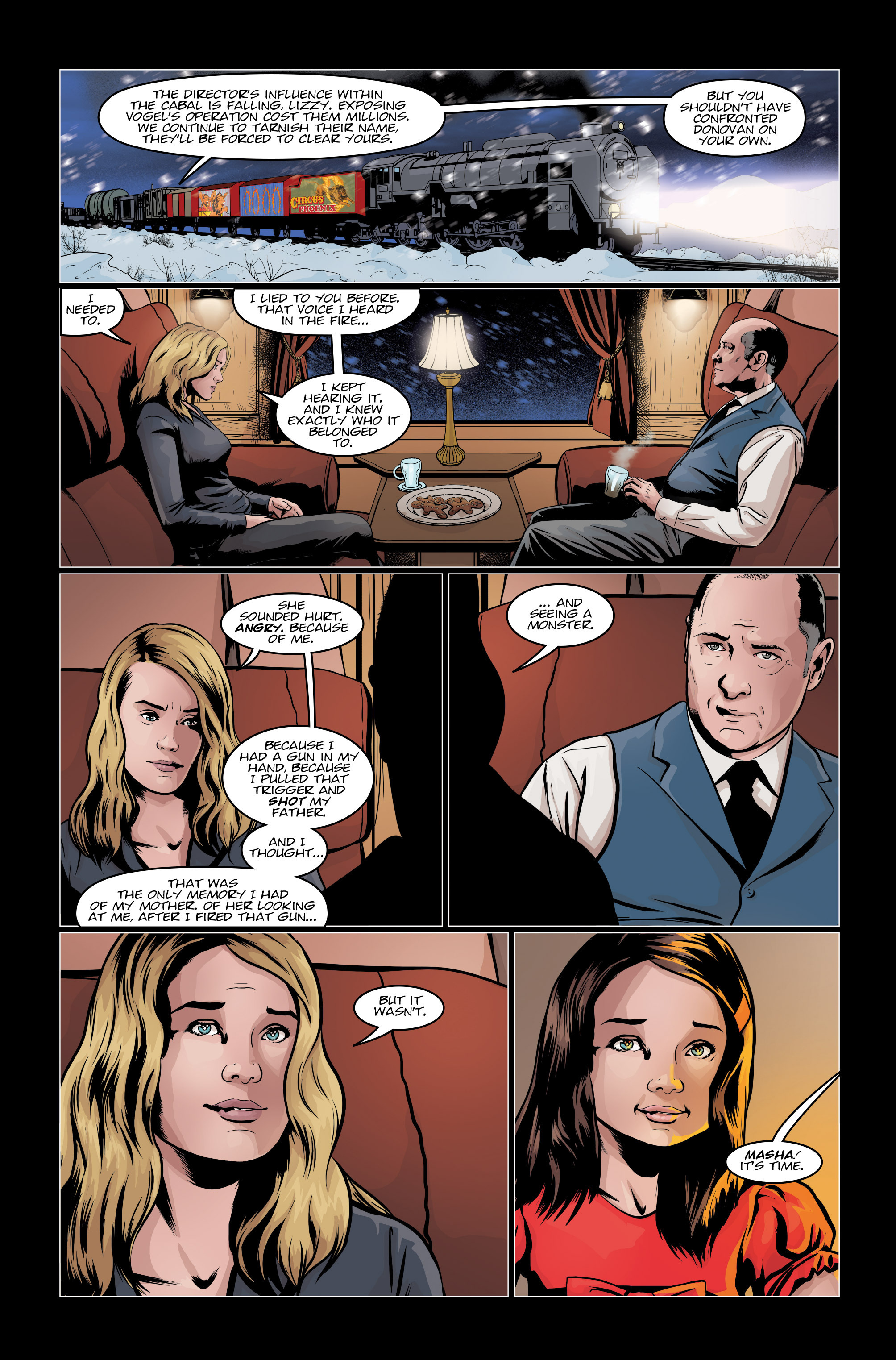 Read online The Blacklist comic -  Issue #10 - 19