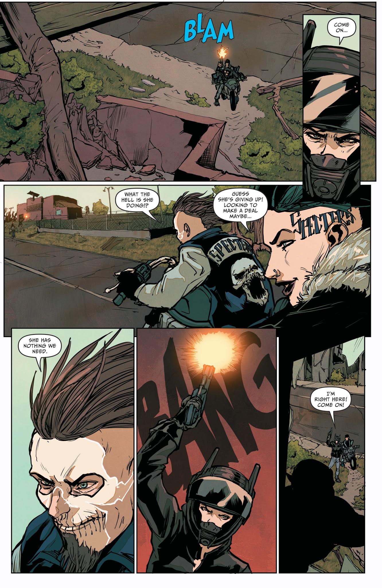 Read online The Courier: From the Ashes comic -  Issue #4 - 10