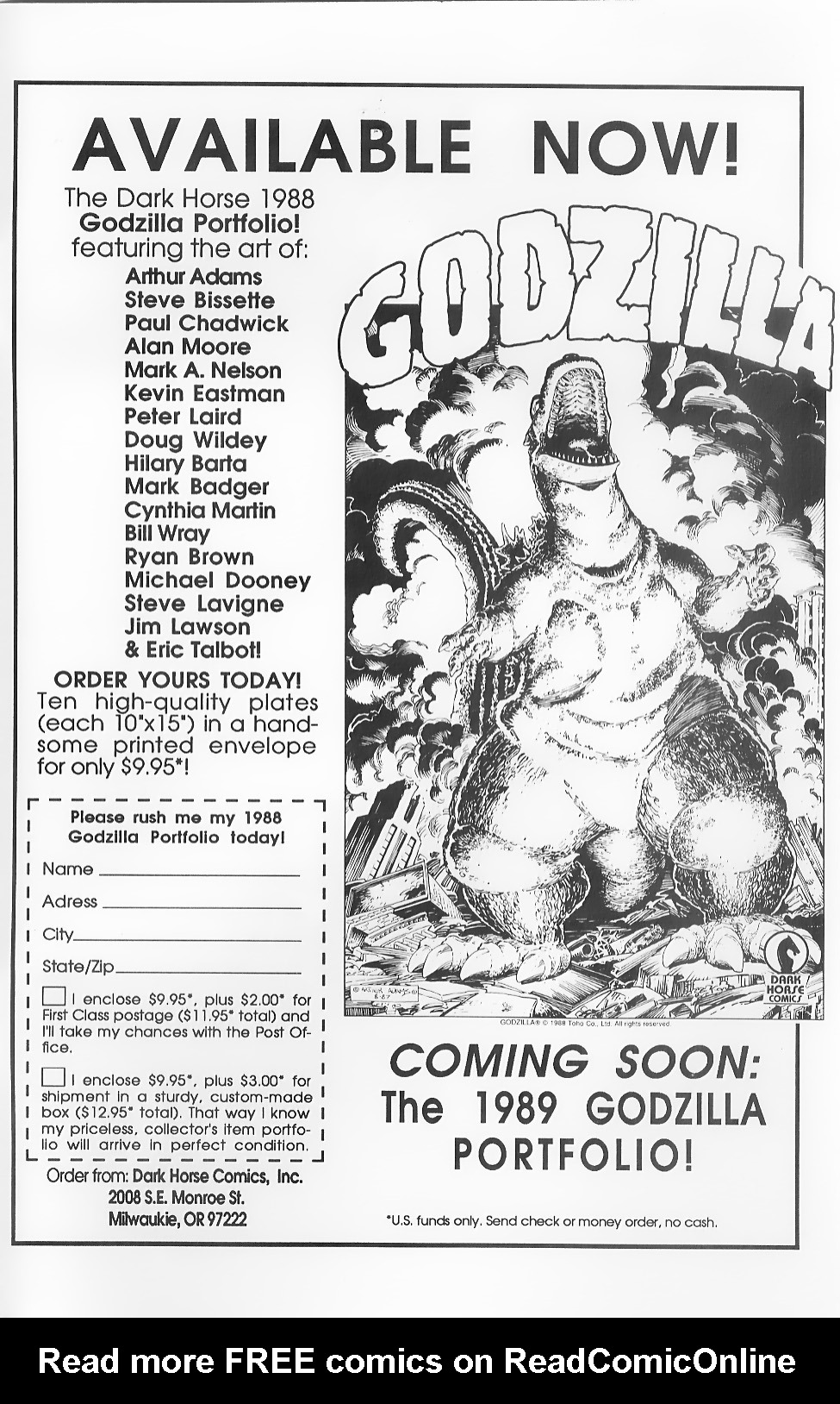 Read online Godzilla (1988) comic -  Issue #5 - 35