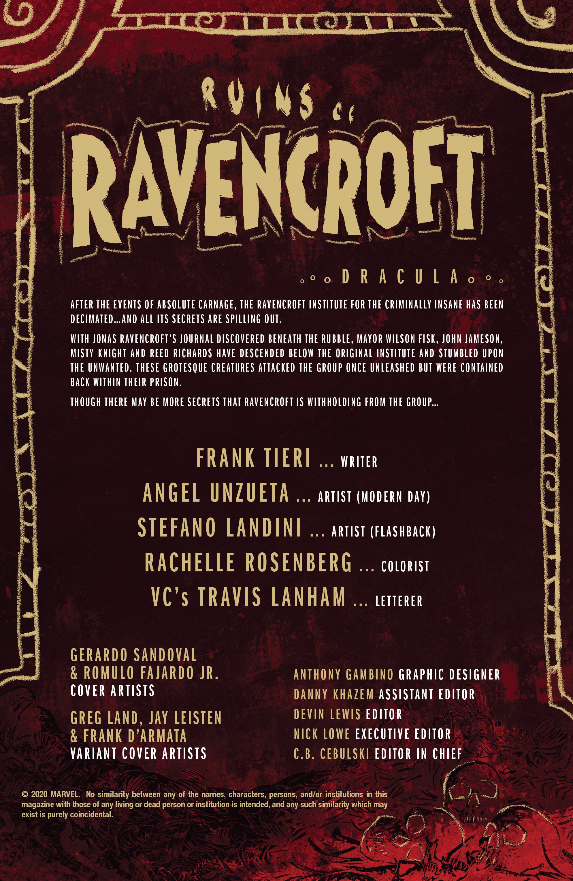 Read online Ruins Of Ravencroft comic -  Issue # Dracula - 2