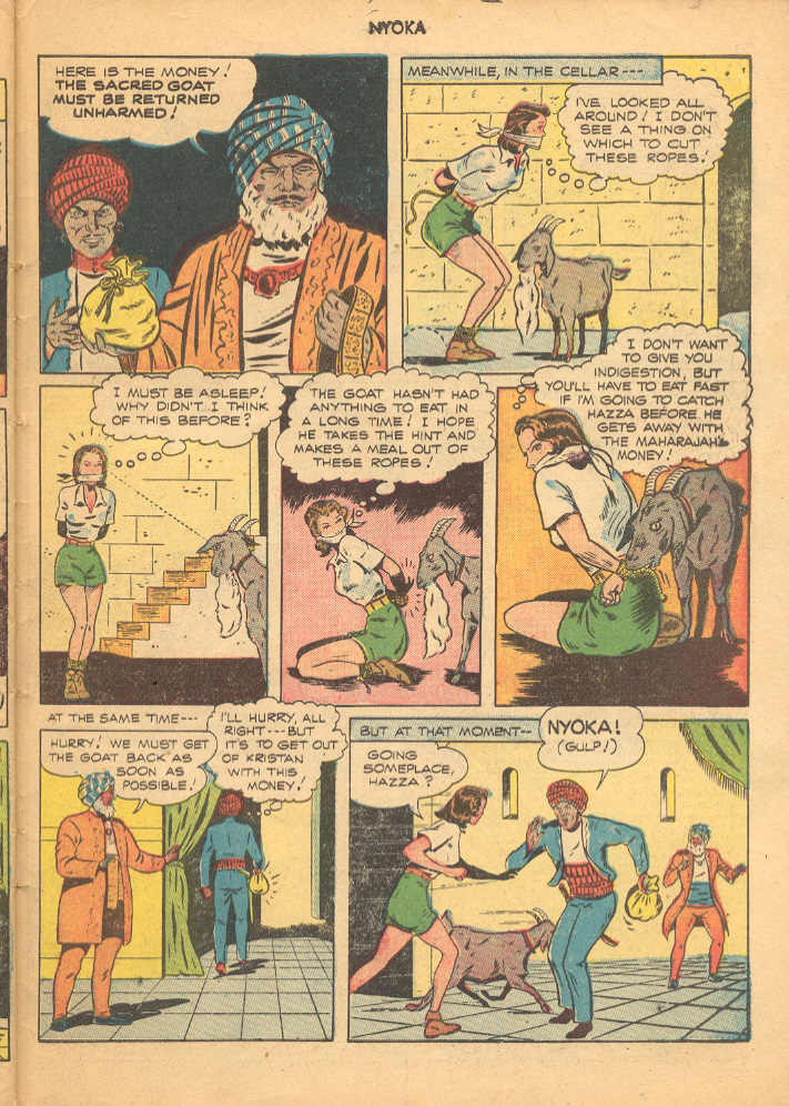 Read online Nyoka the Jungle Girl (1945) comic -  Issue #15 - 31