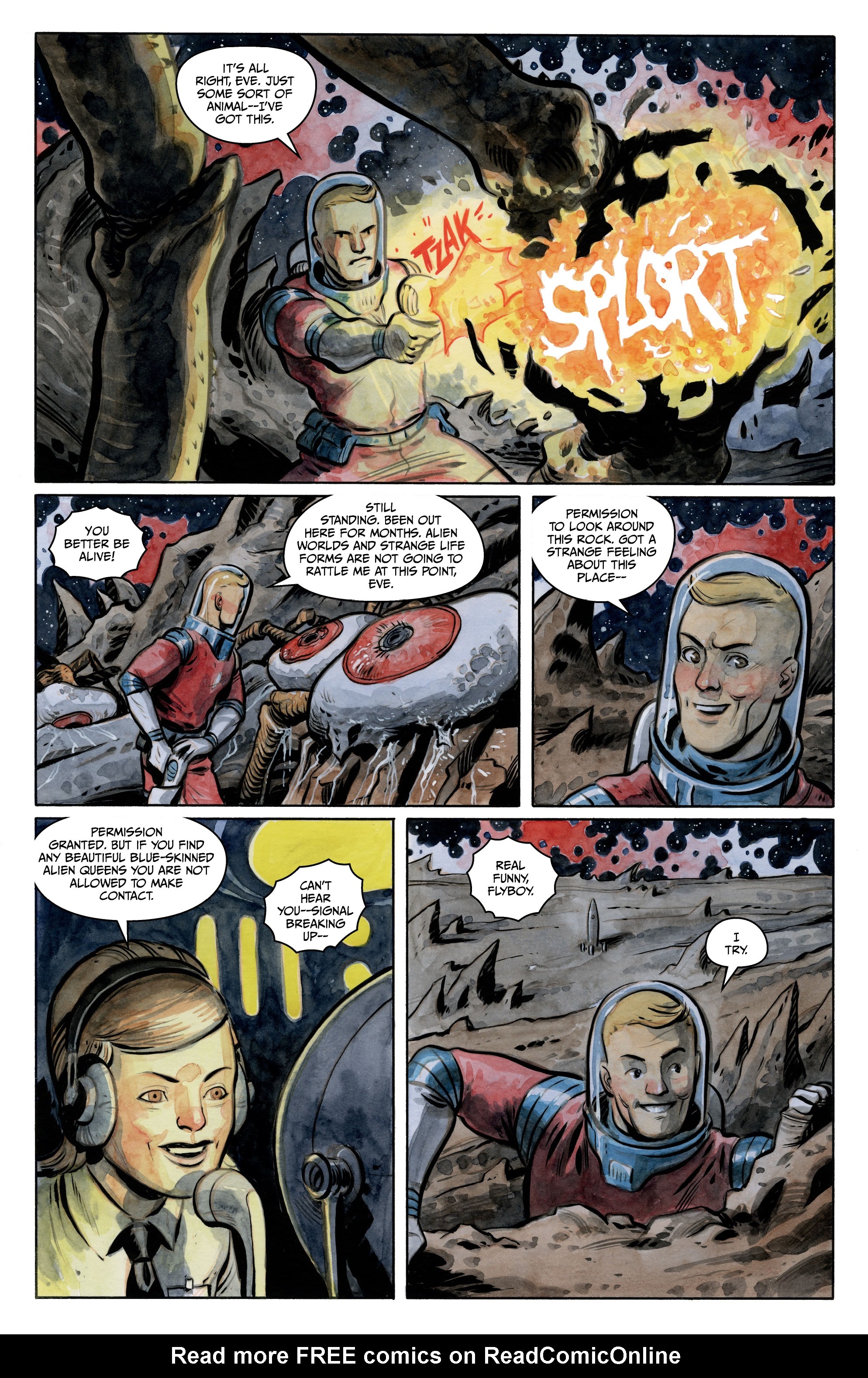 Read online Colonel Weird: Cosmagog comic -  Issue #2 - 16