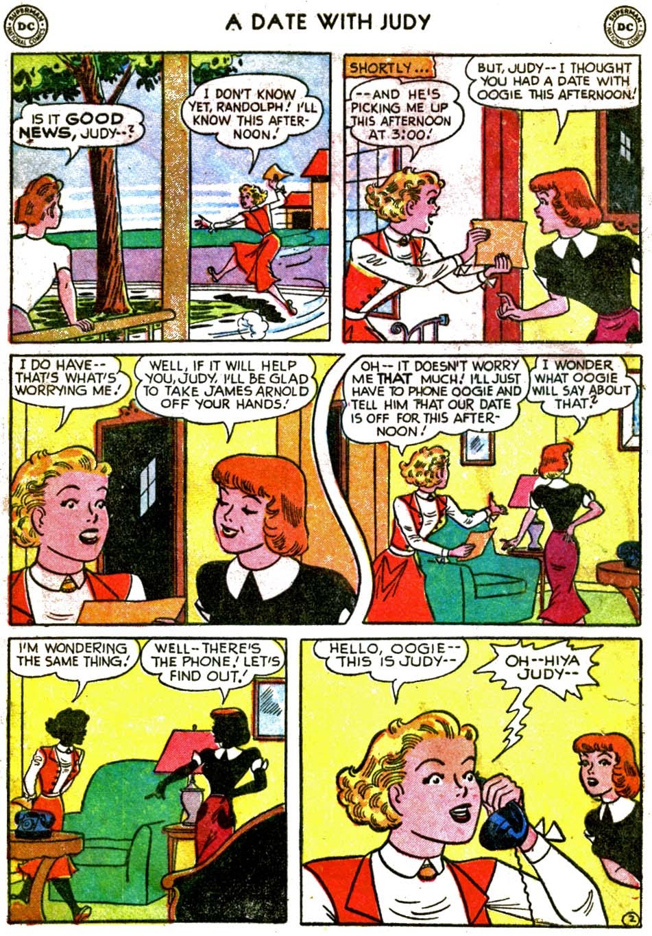 Read online A Date with Judy comic -  Issue #26 - 4