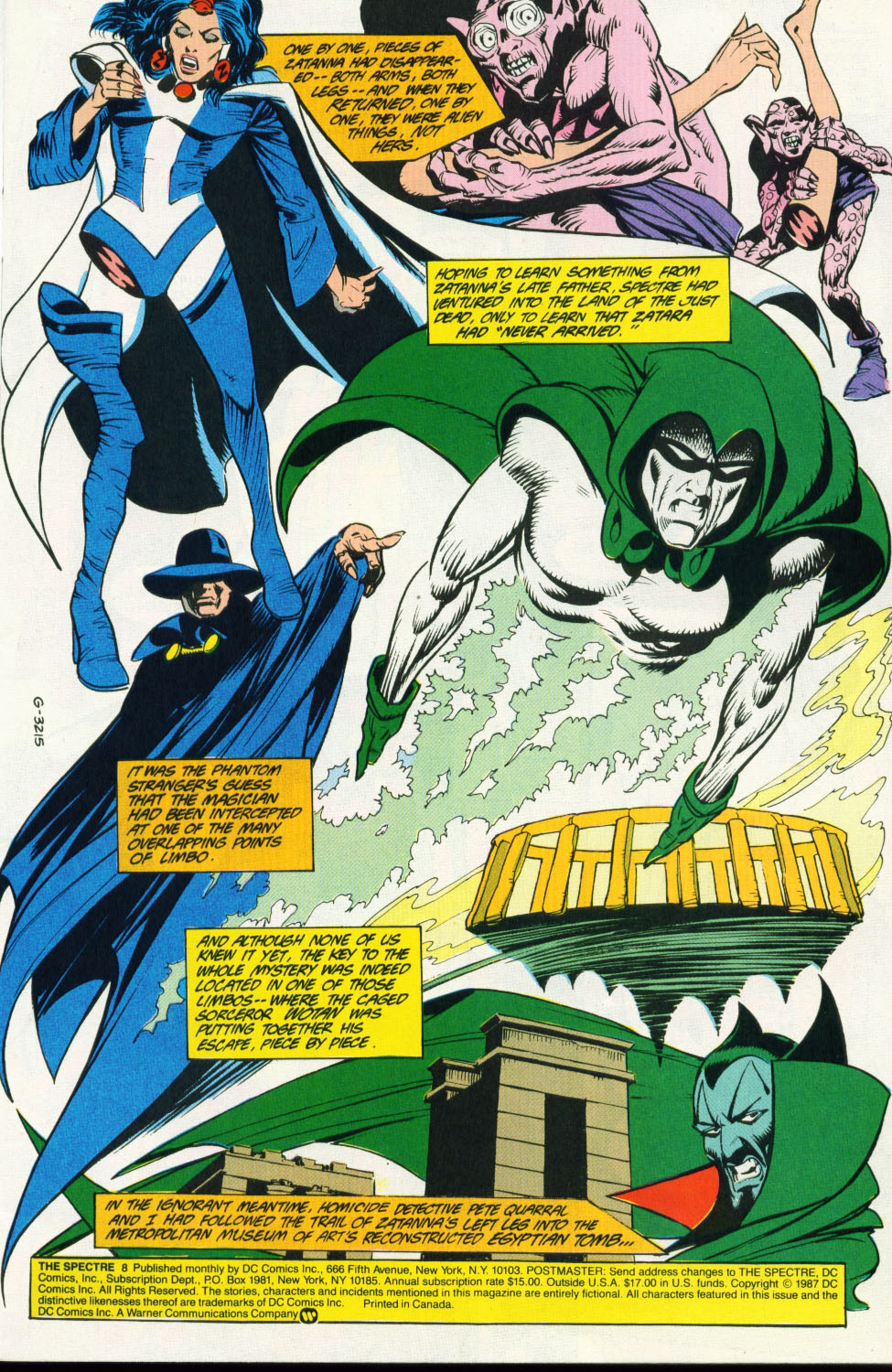 Read online The Spectre (1987) comic -  Issue #8 - 2