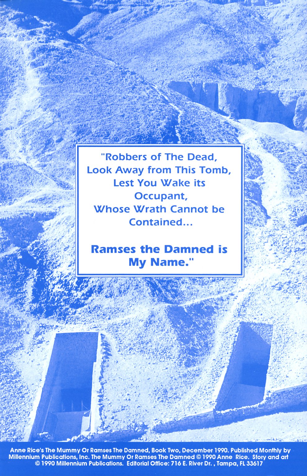 Read online Anne Rice's The Mummy or Ramses the Damned comic -  Issue #2 - 3