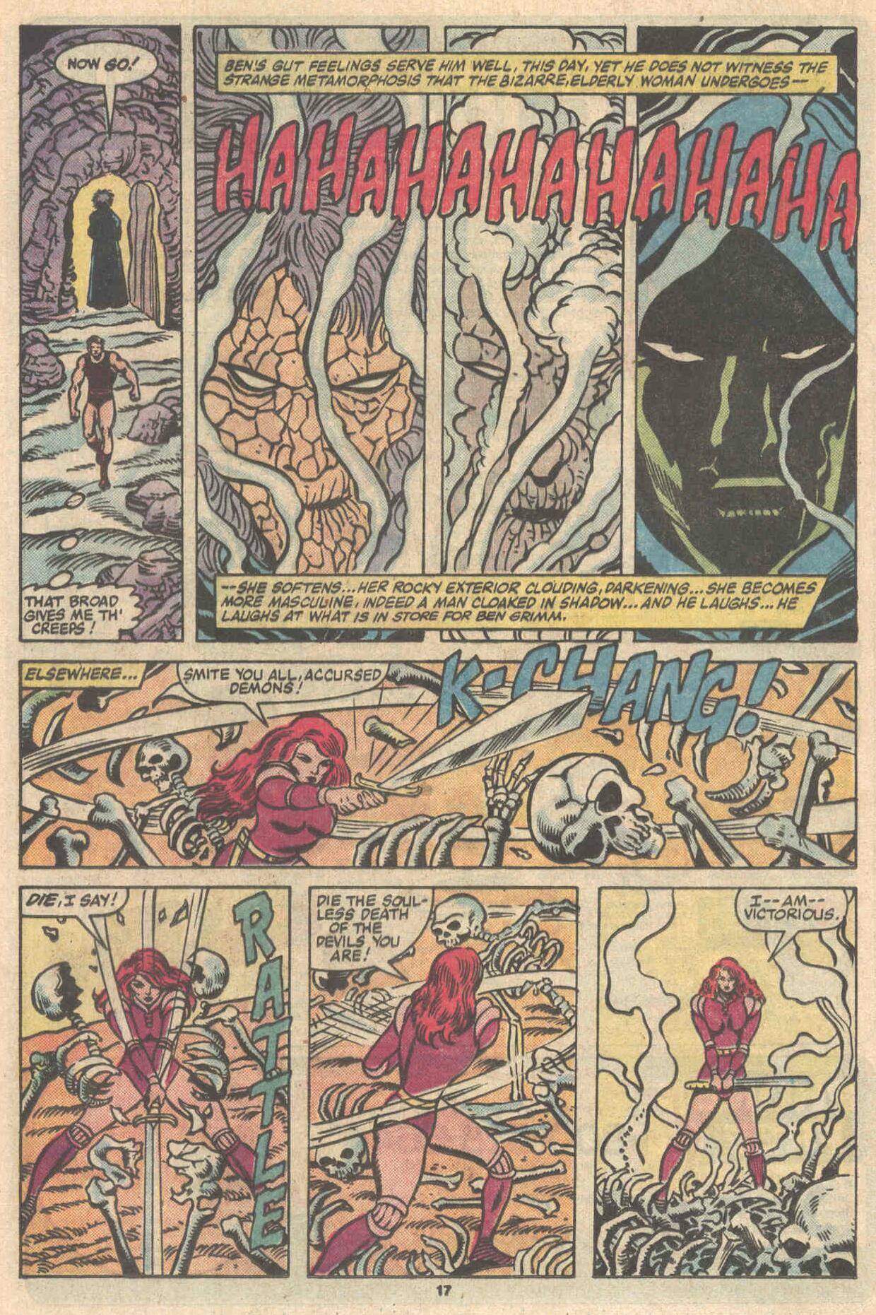 Read online The Thing comic -  Issue #16 - 25