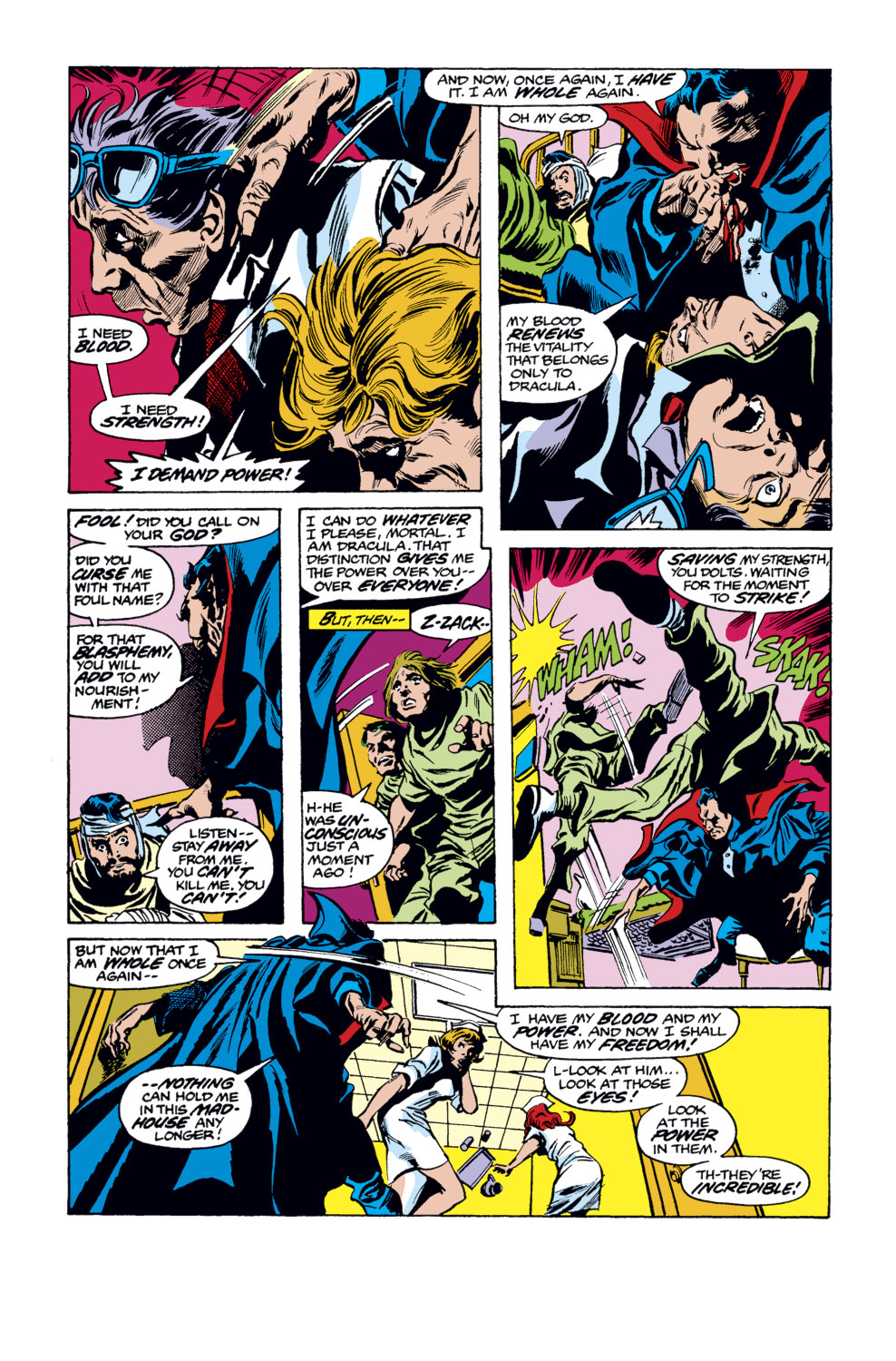 Read online Tomb of Dracula (1972) comic -  Issue #57 - 15