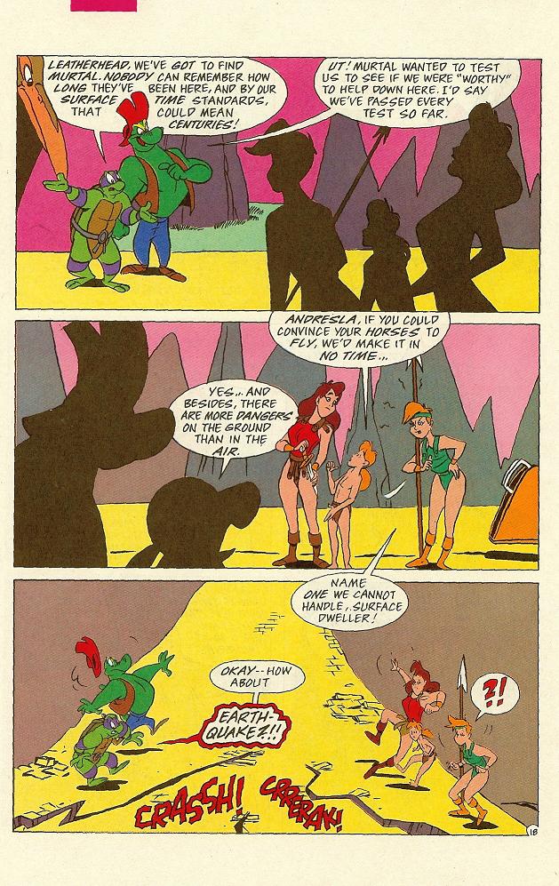 Read online Teenage Mutant Ninja Turtles Presents: Donatello and Leatherhead comic -  Issue #3 - 19