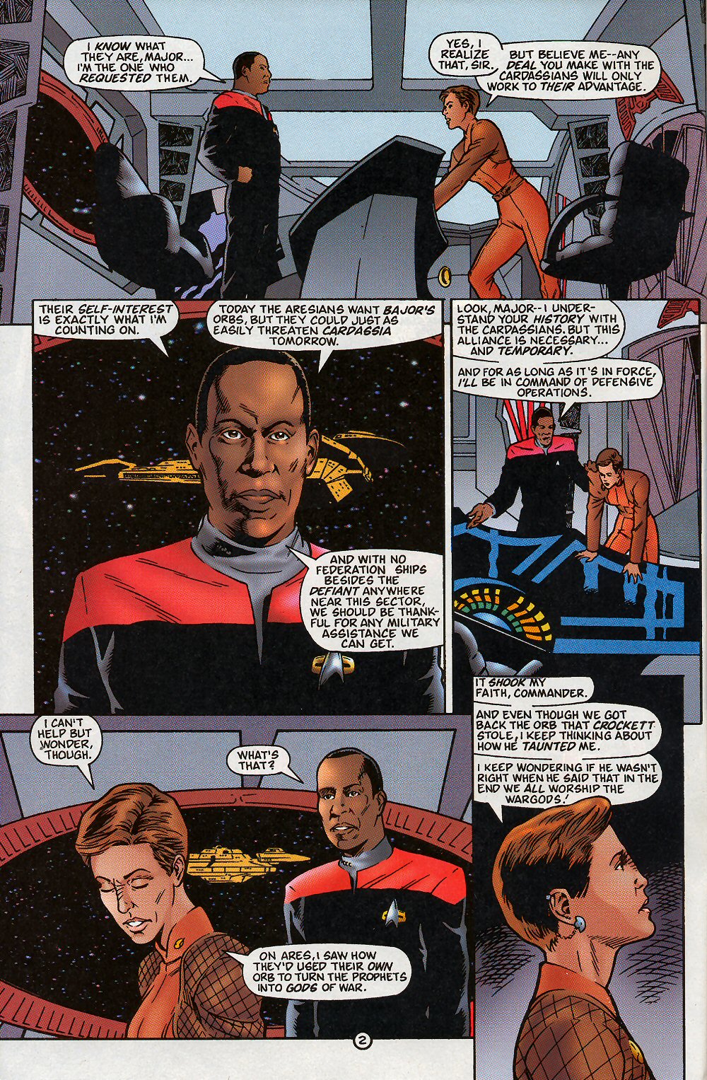 Read online Star Trek: Deep Space Nine (1993) comic -  Issue #25 - 4