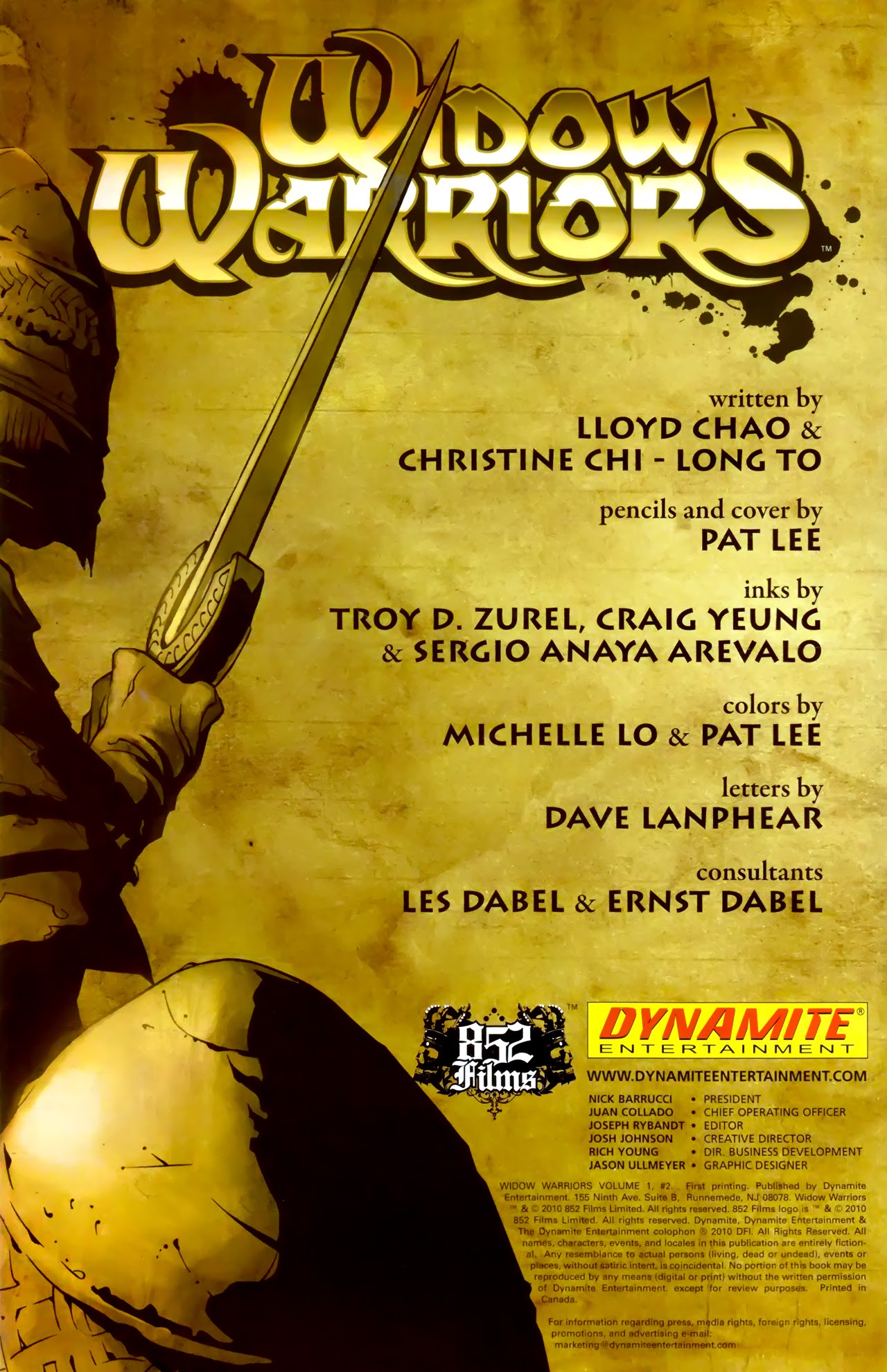 Read online Widow Warriors comic -  Issue #2 - 2