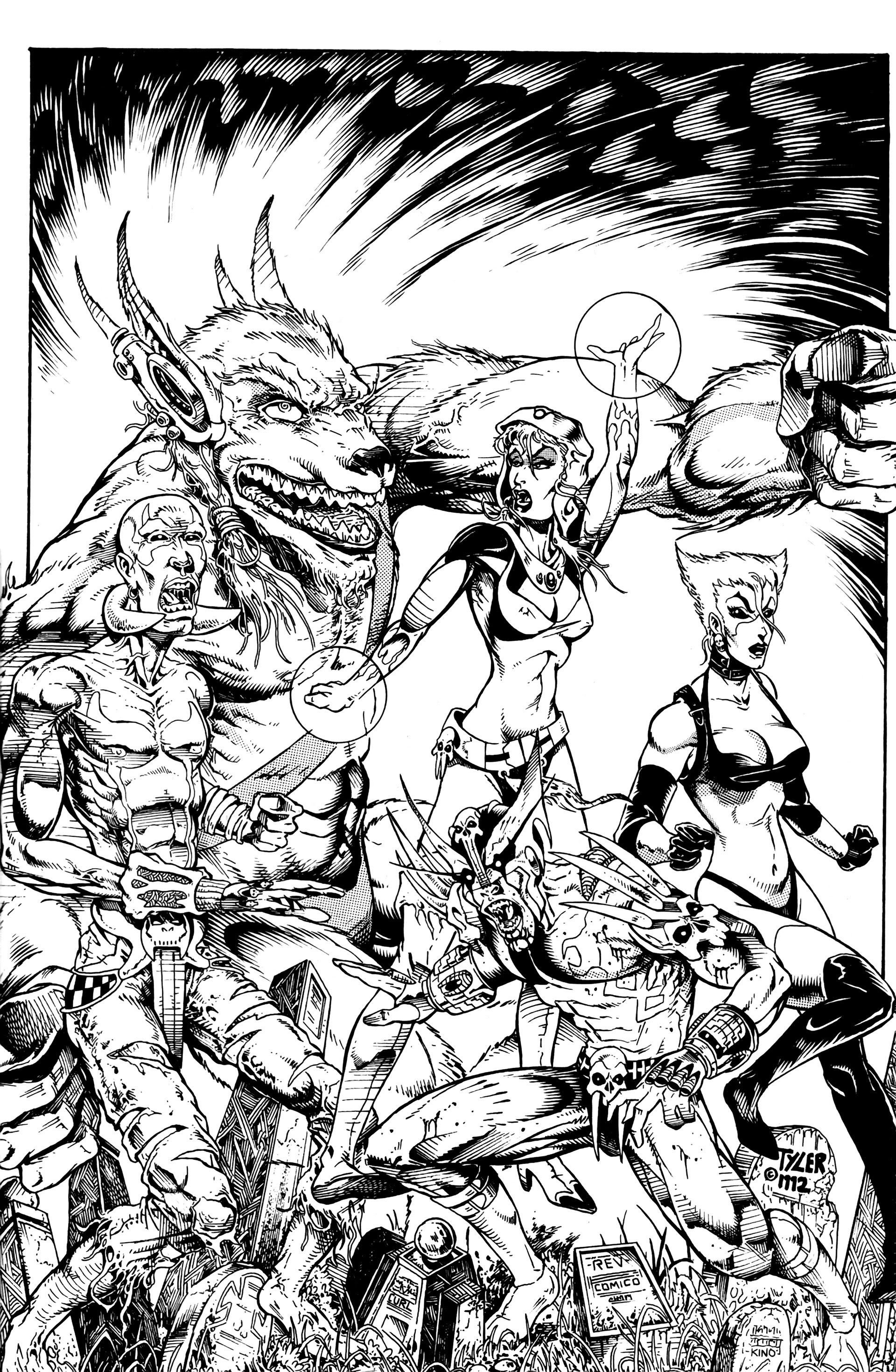 Read online Blood Reign comic -  Issue #7 - 19