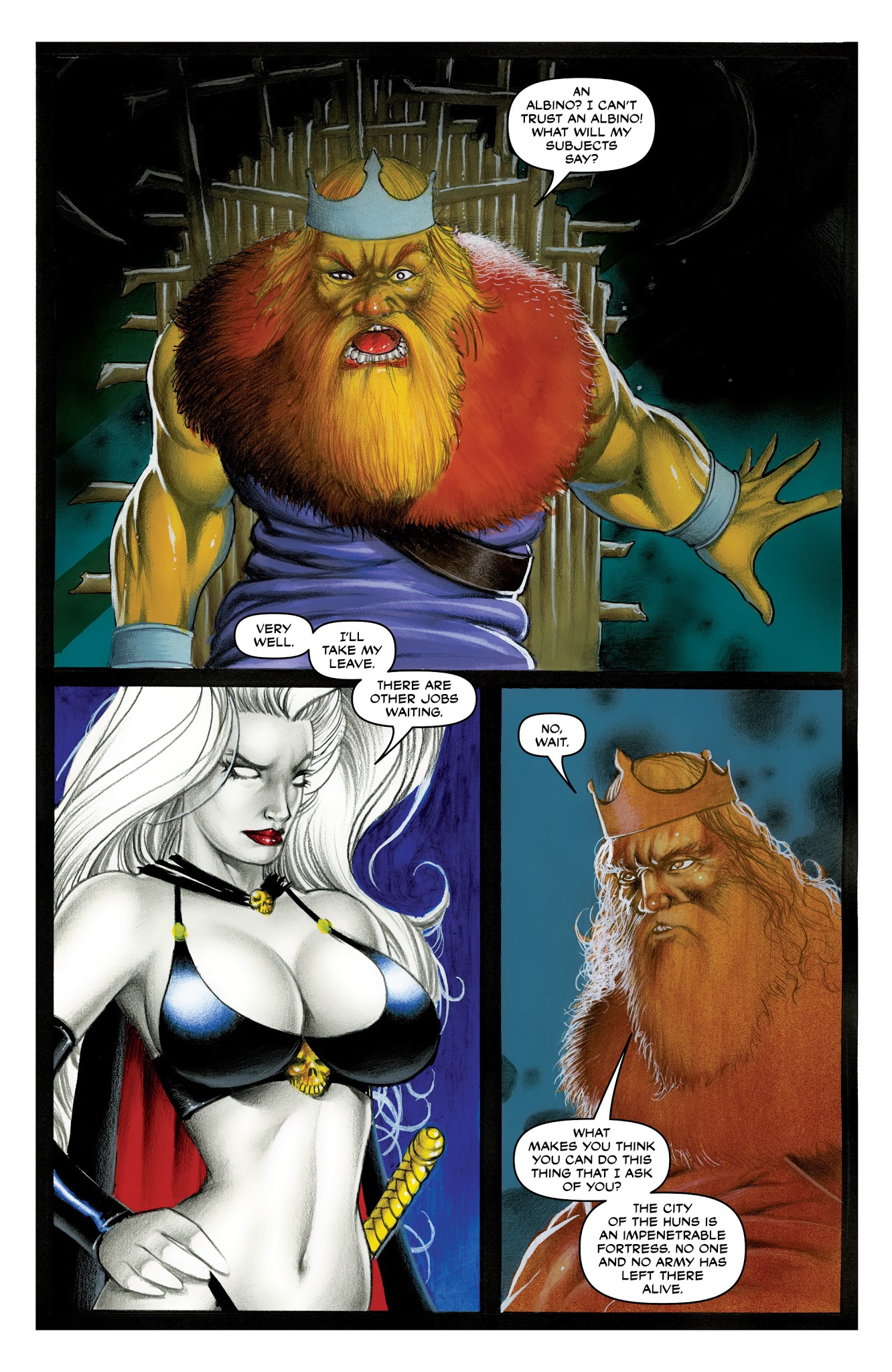 Read online Lady Death: Apocalypse comic -  Issue #0 - 5