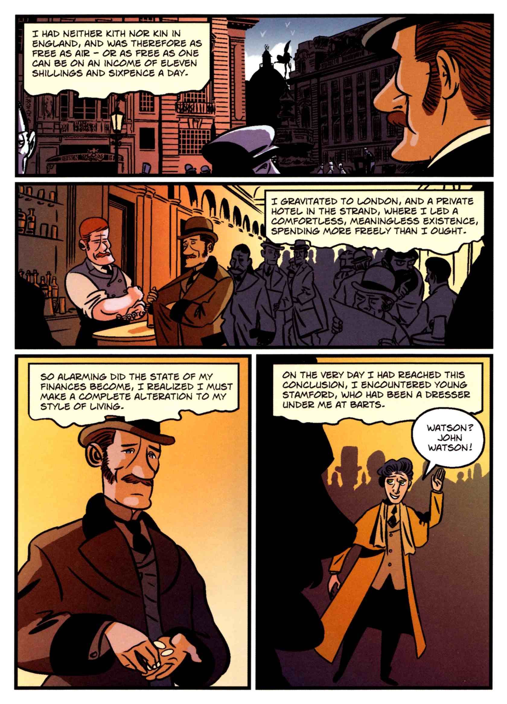 Read online The Hound of the Baskervilles (2009) comic -  Issue # TPB - 142