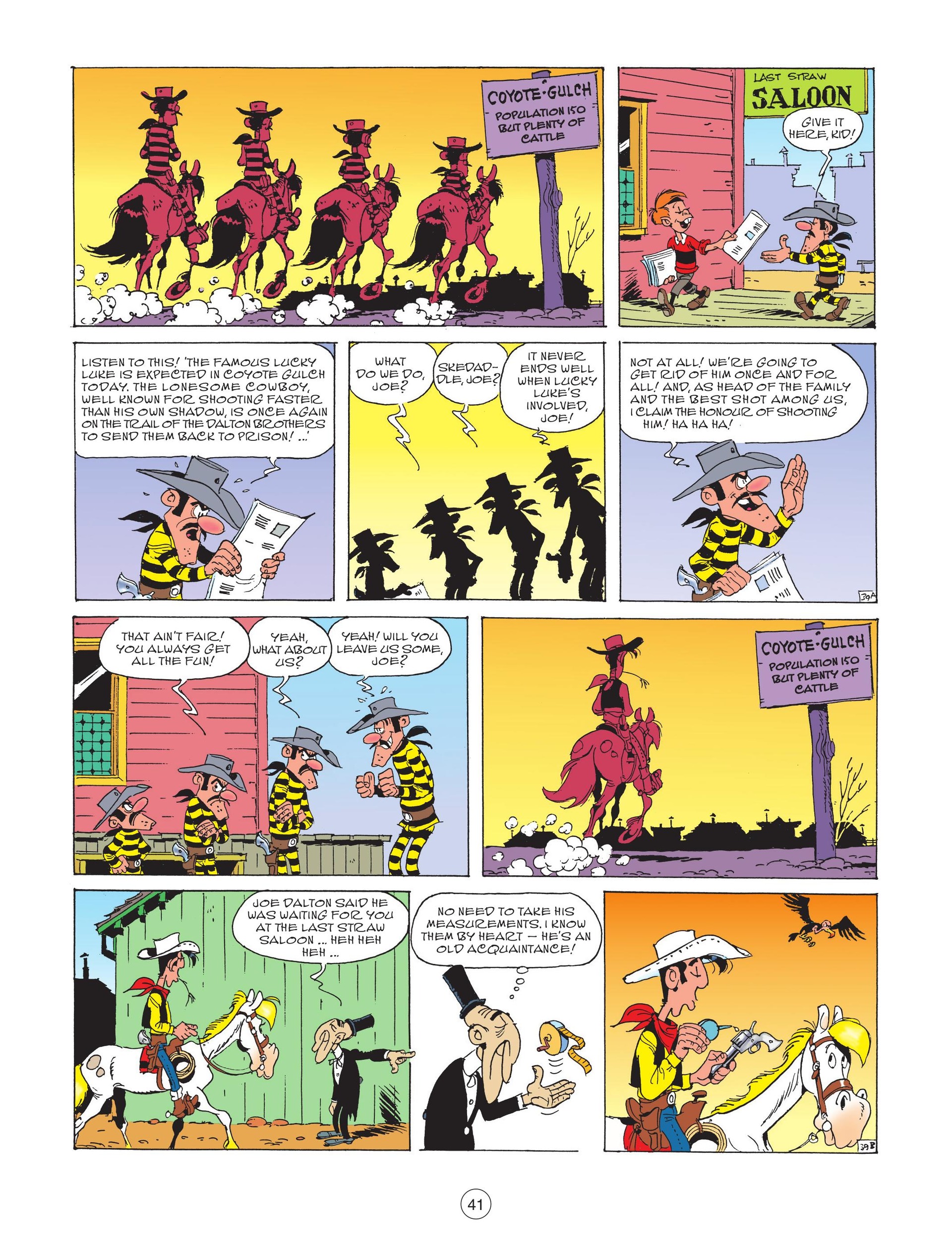 Read online A Lucky Luke Adventure comic -  Issue #72 - 43