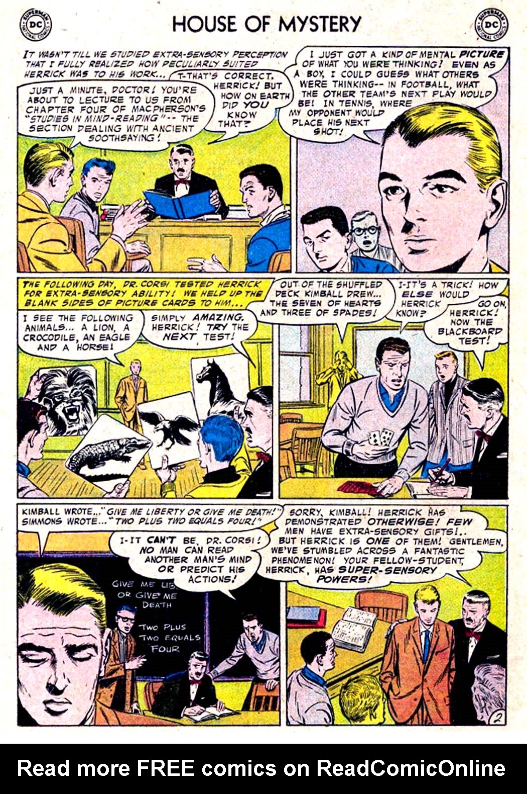 Read online House of Mystery (1951) comic -  Issue #63 - 12