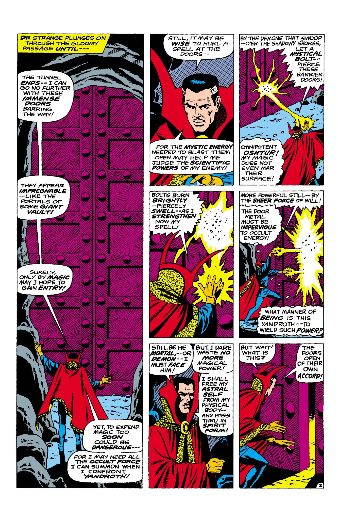 Read online Marvel Masterworks: Doctor Strange comic -  Issue # TPB 2 (Part 3) - 61