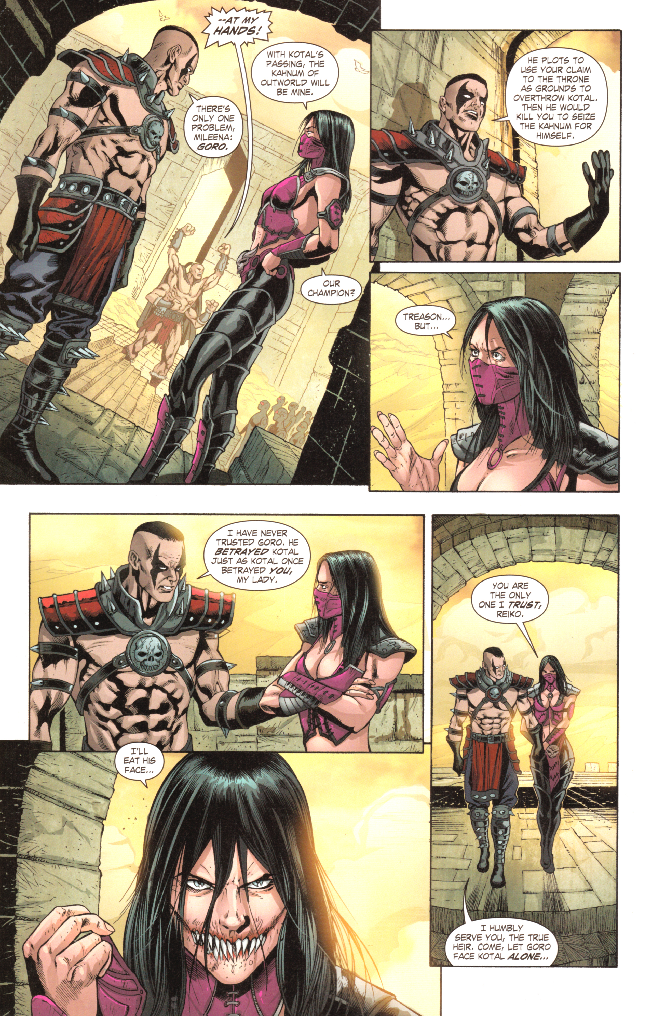 Read online Mortal Kombat X [II] comic -  Issue #3 - 18