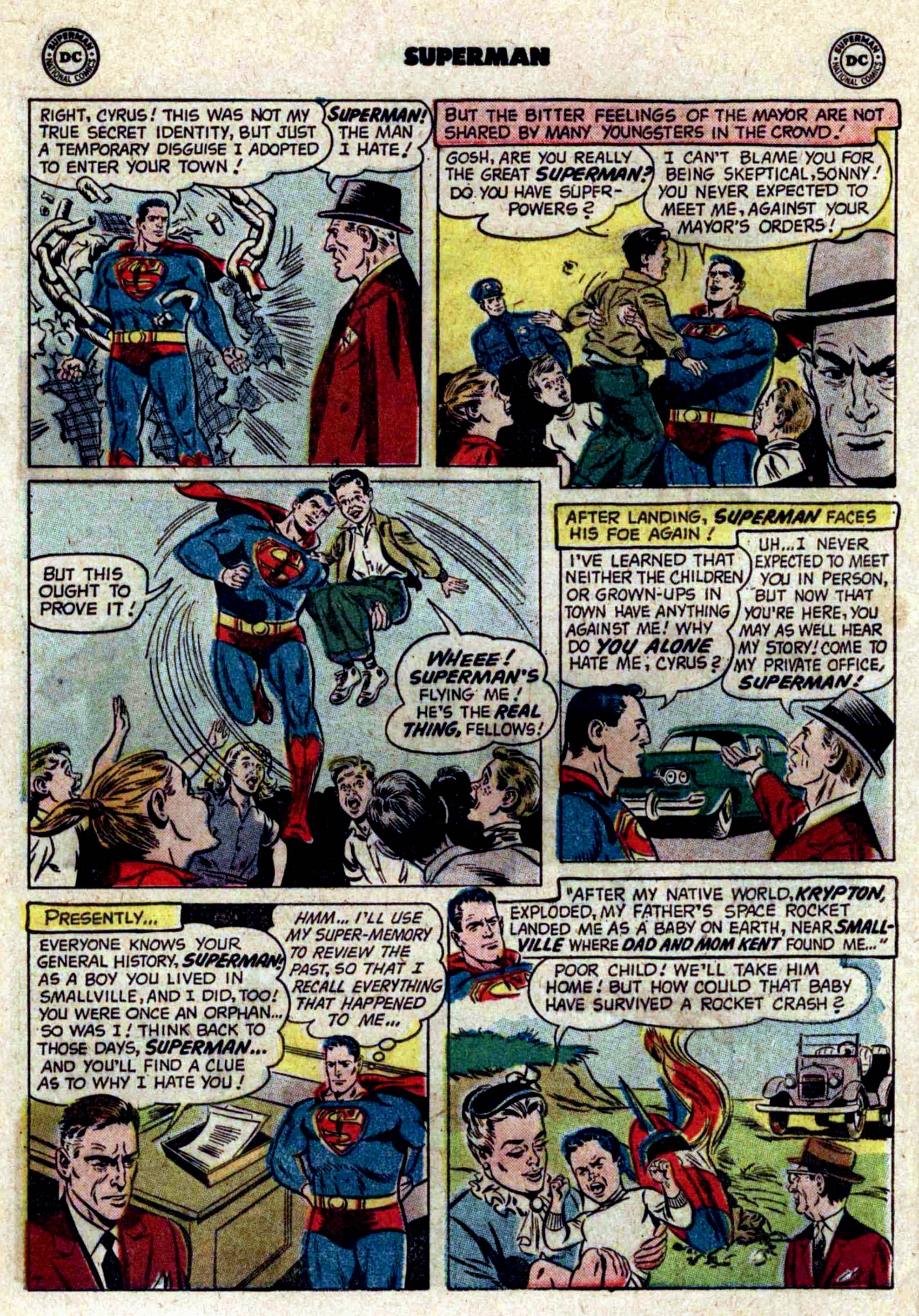 Read online Superman (1939) comic -  Issue #130 - 28