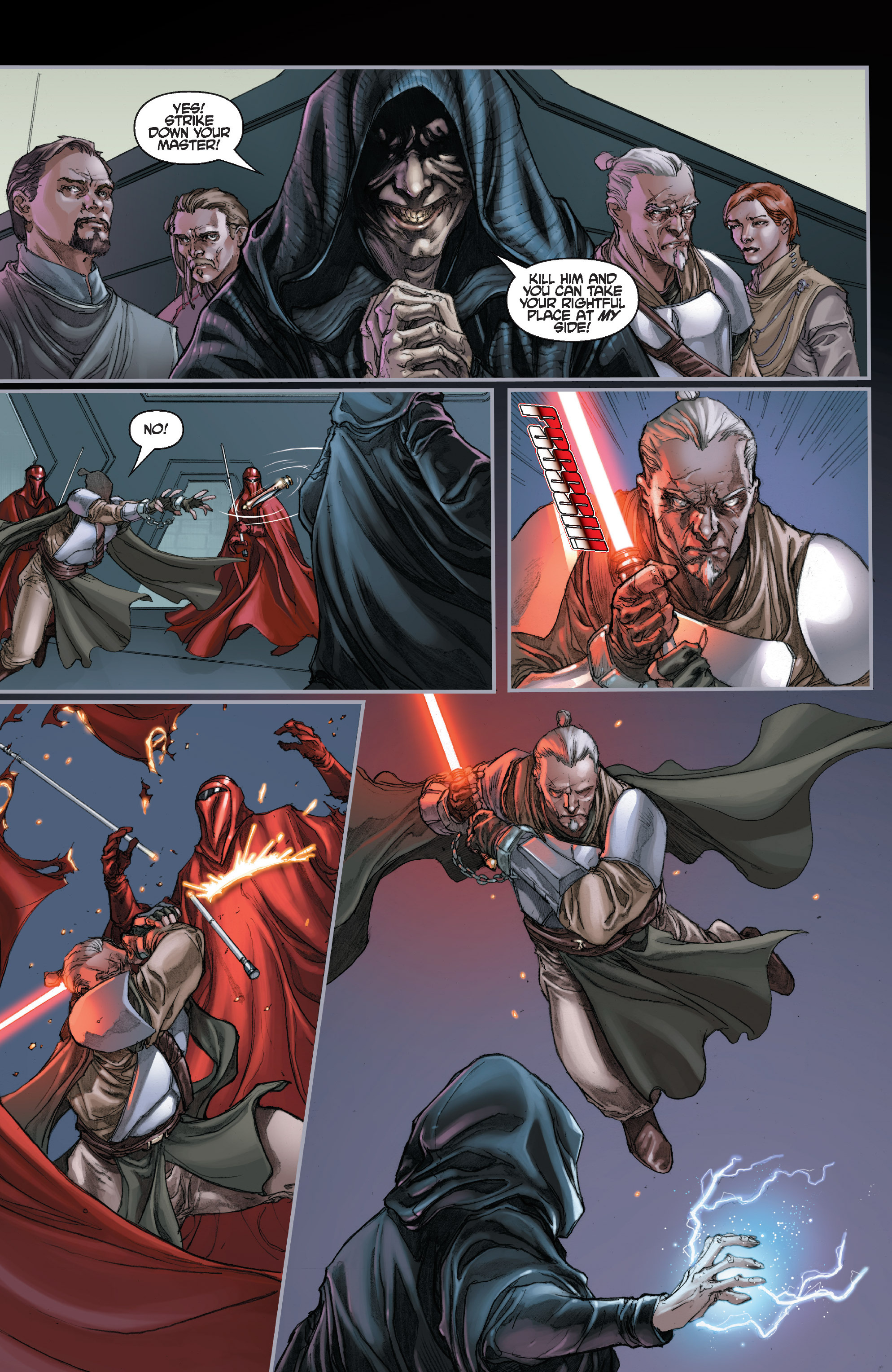 Read online Star Wars: The Force Unleashed comic -  Issue # Full - 110