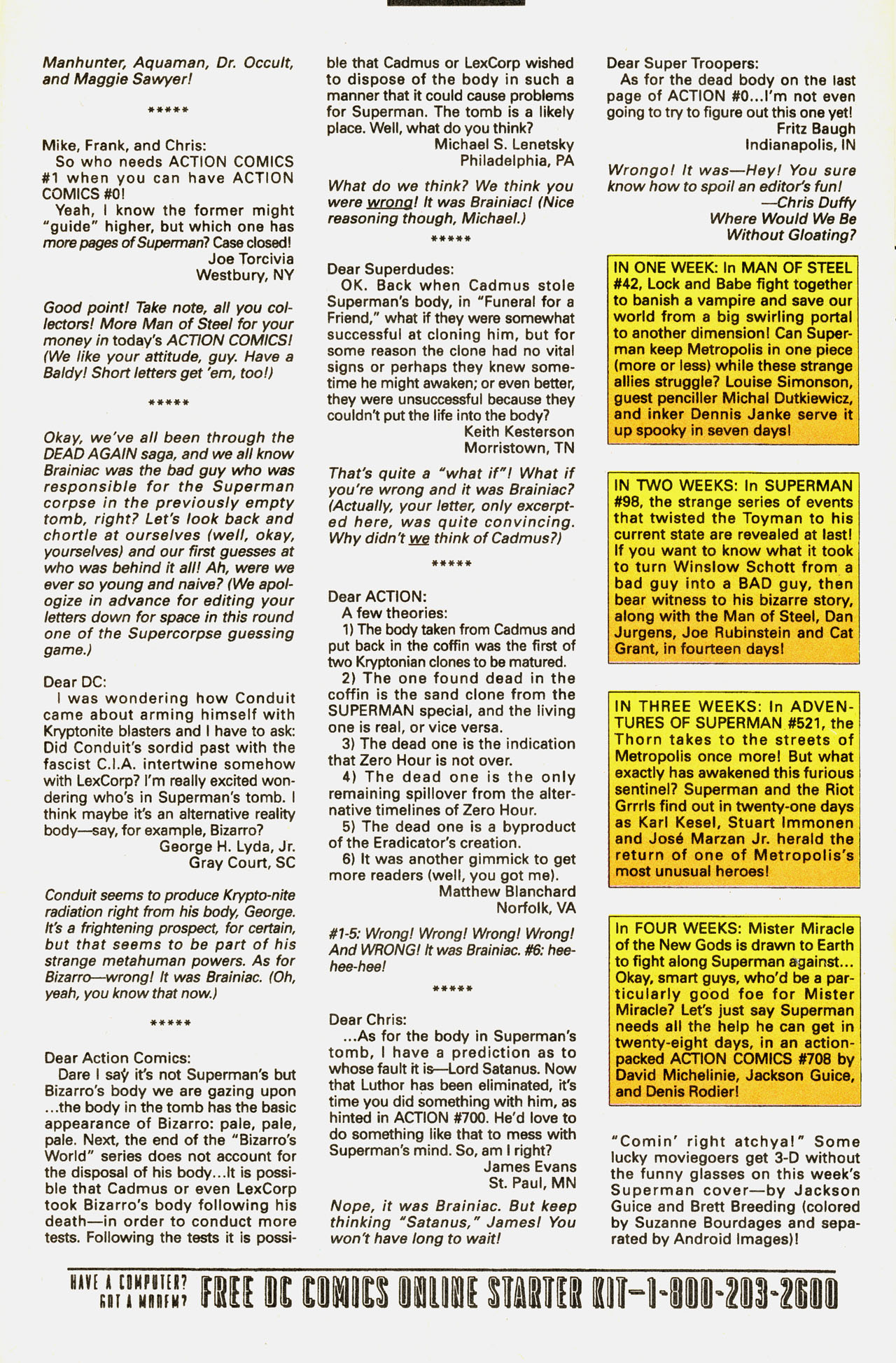 Read online Action Comics (1938) comic -  Issue #707 - 33