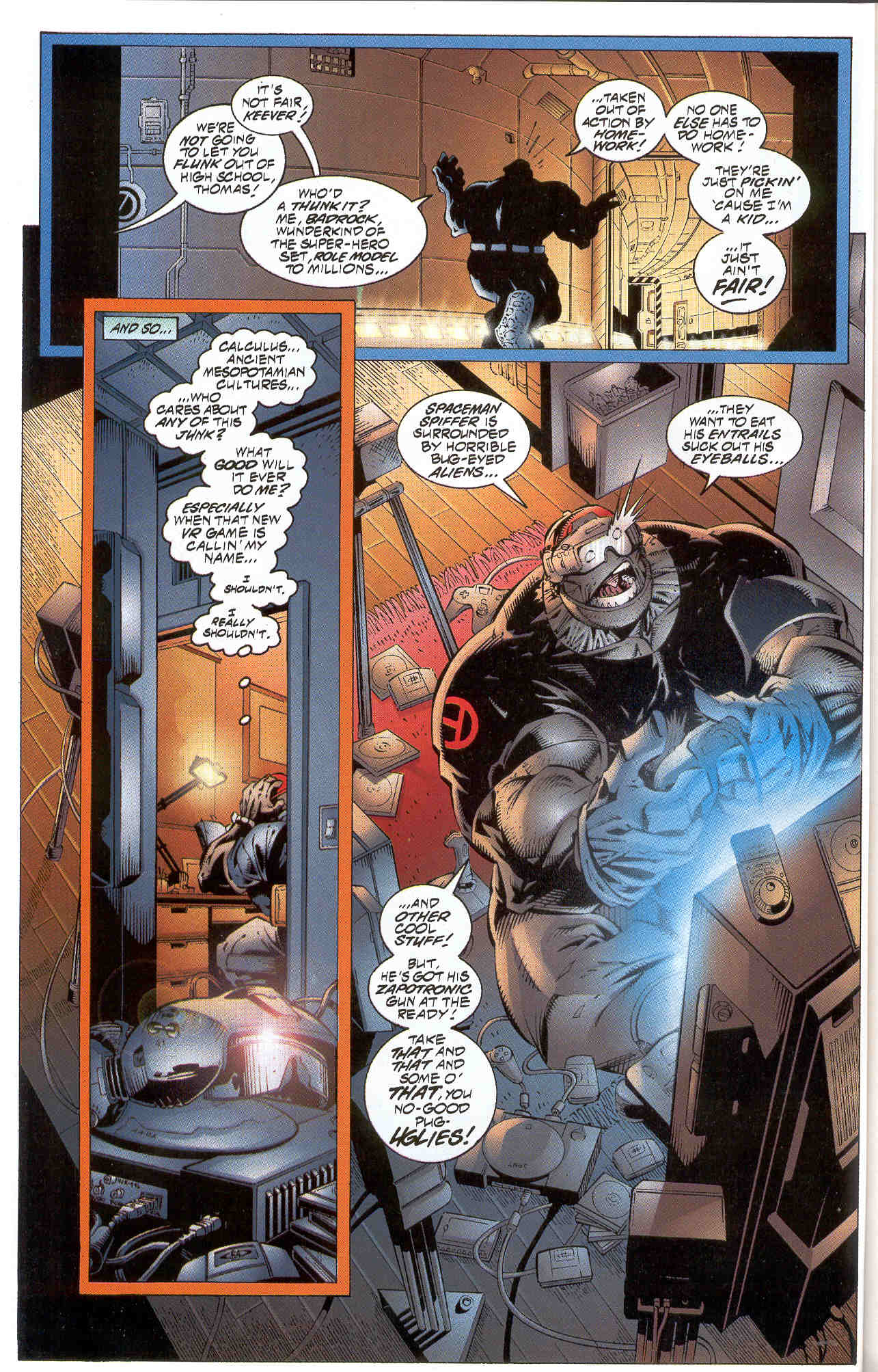 Read online Badrock/Wolverine comic -  Issue # Full - 13