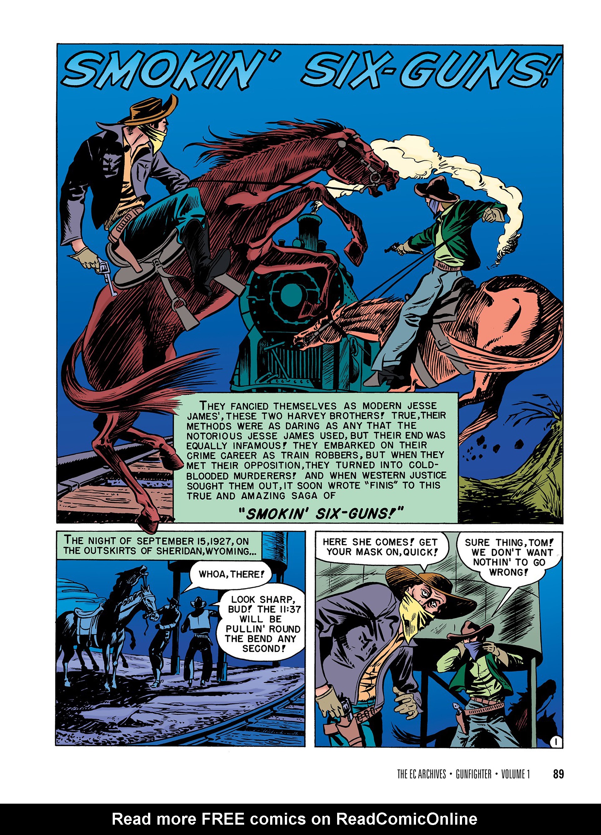 Read online The EC Archives: Gunfighter comic -  Issue # TPB (Part 1) - 92
