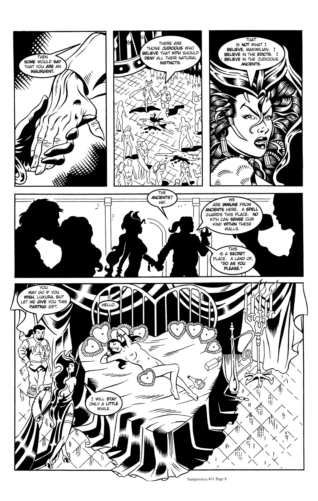 Read online Vamperotica comic -  Issue #31 - 10