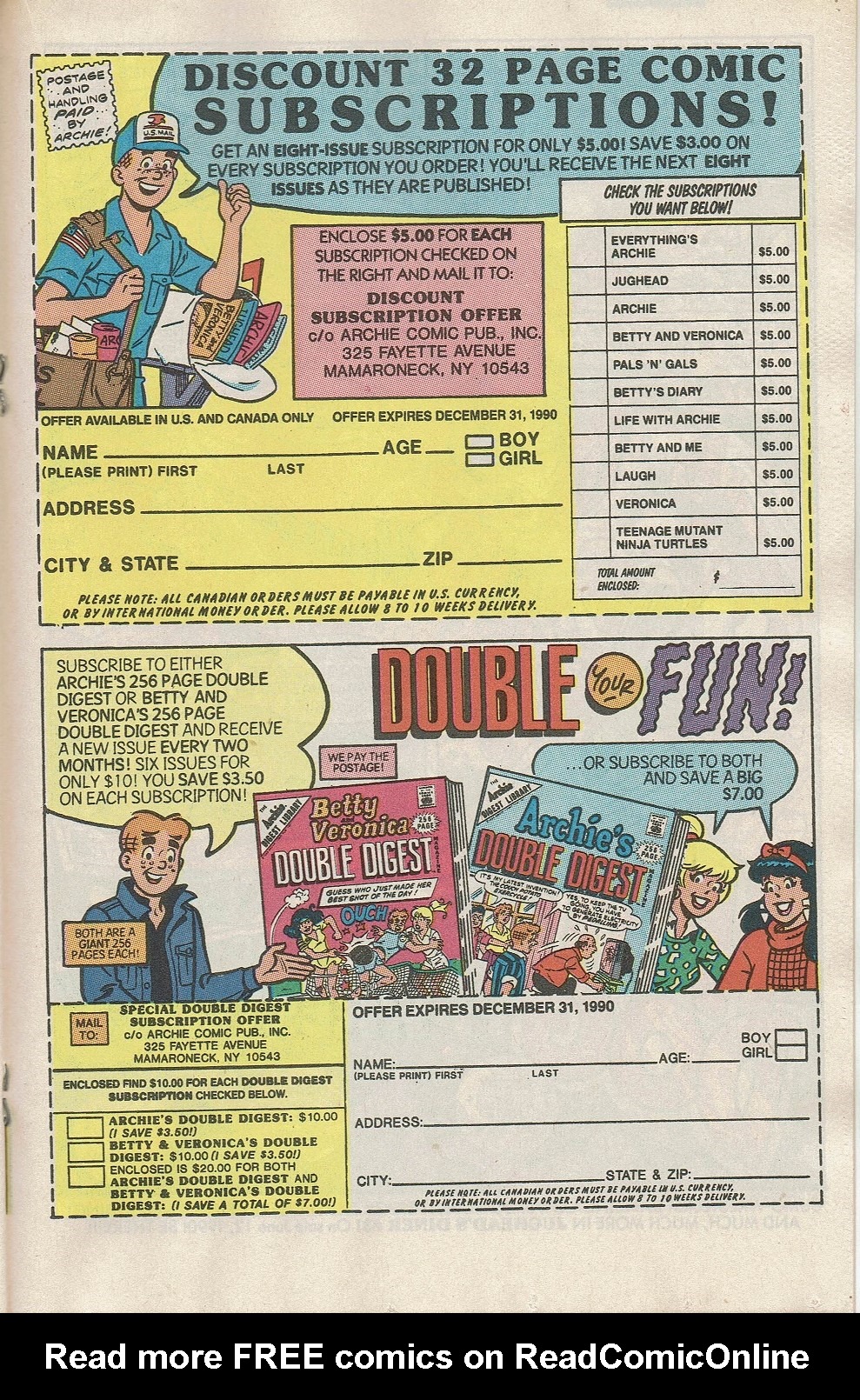 Read online Jughead's Pal Hot Dog comic -  Issue #4 - 19