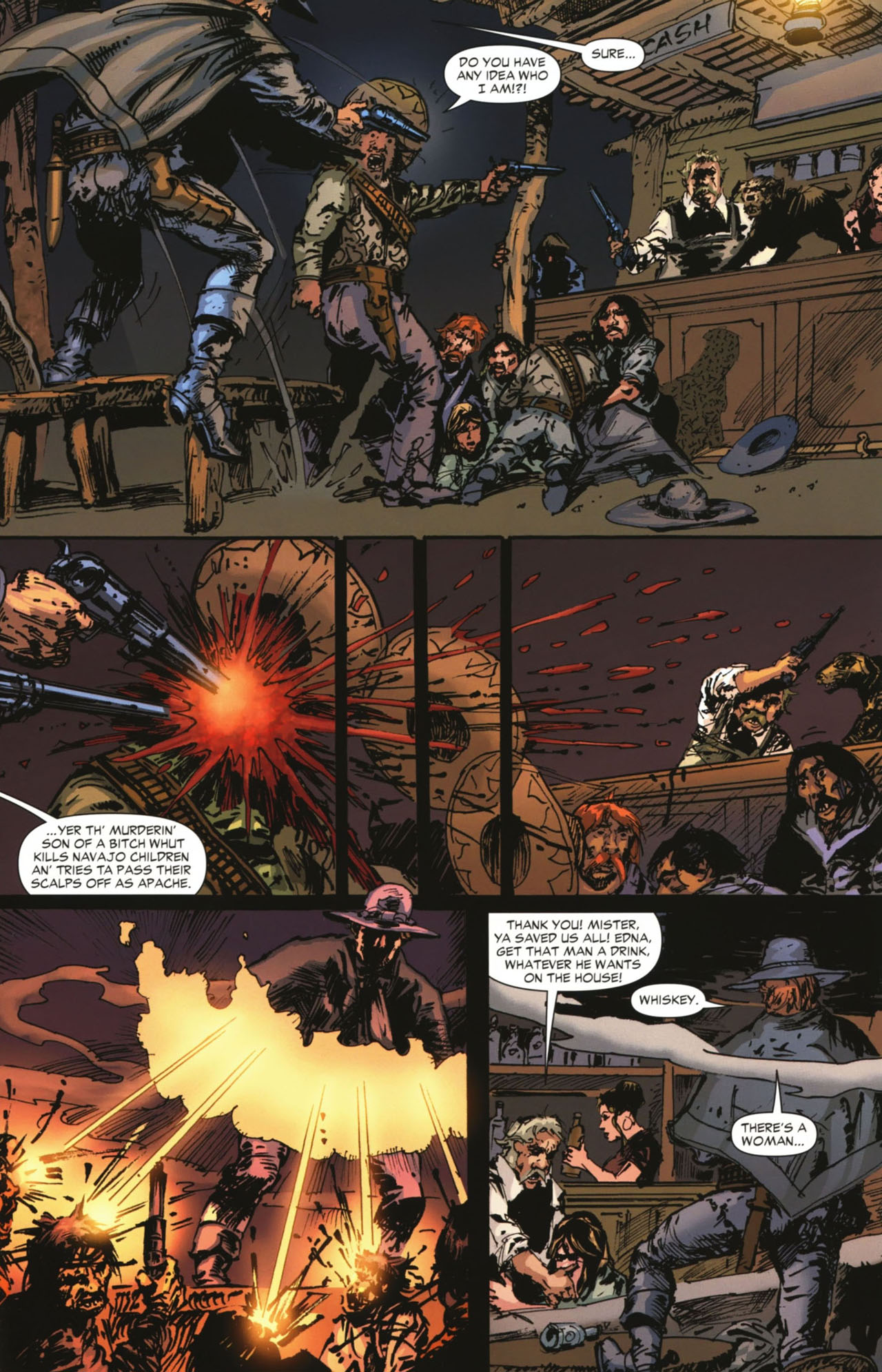 Read online Jonah Hex: No Way Back comic -  Issue # TPB - 38