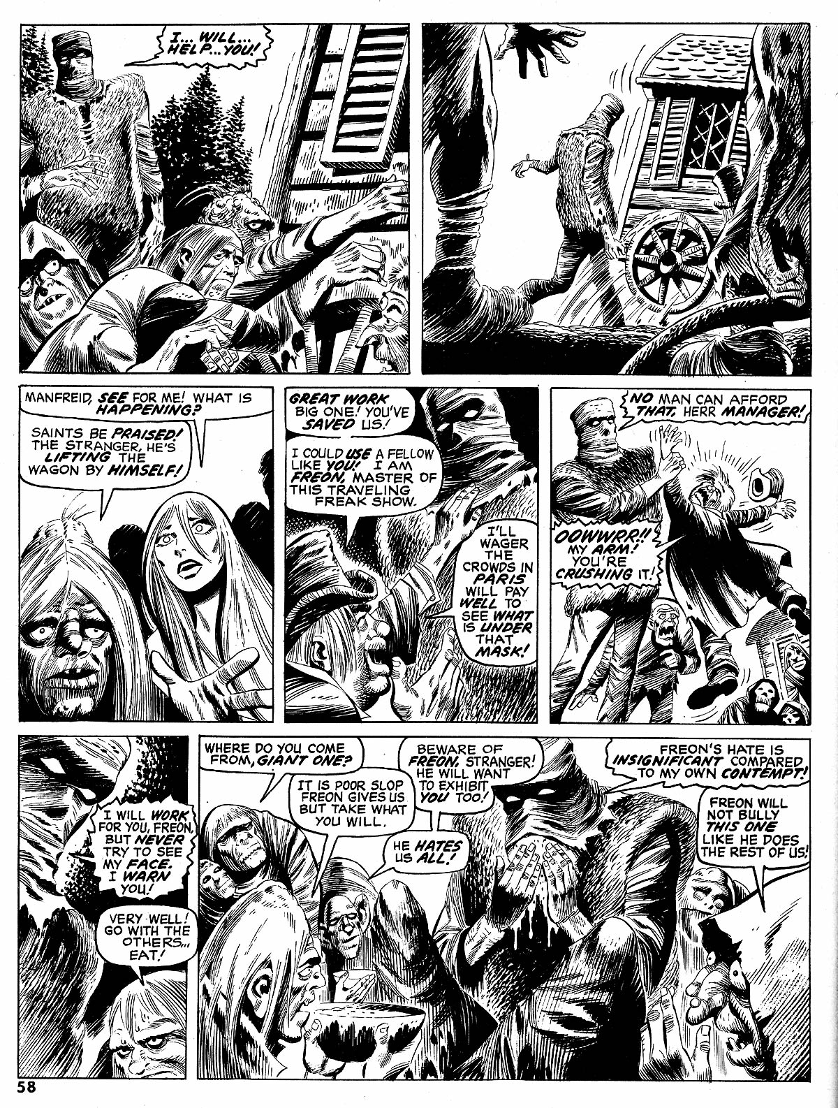 Read online Psycho comic -  Issue #4 - 59
