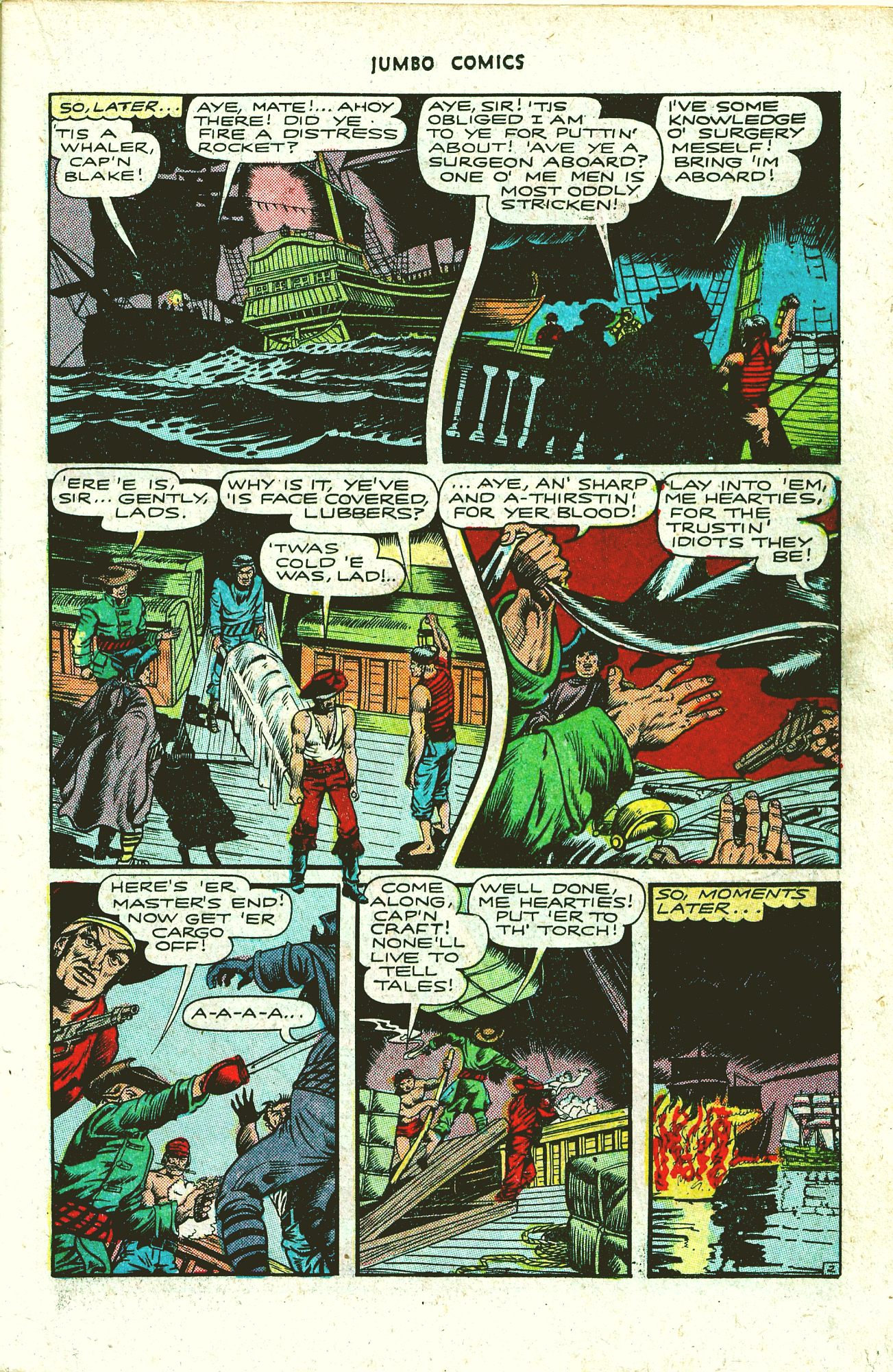 Read online Jumbo Comics comic -  Issue #94 - 22