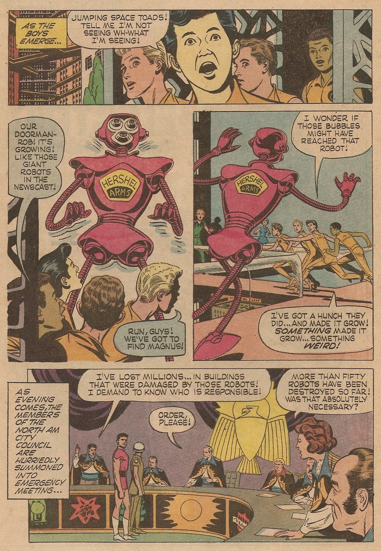 Read online Magnus, Robot Fighter 4000 AD comic -  Issue #31 - 17