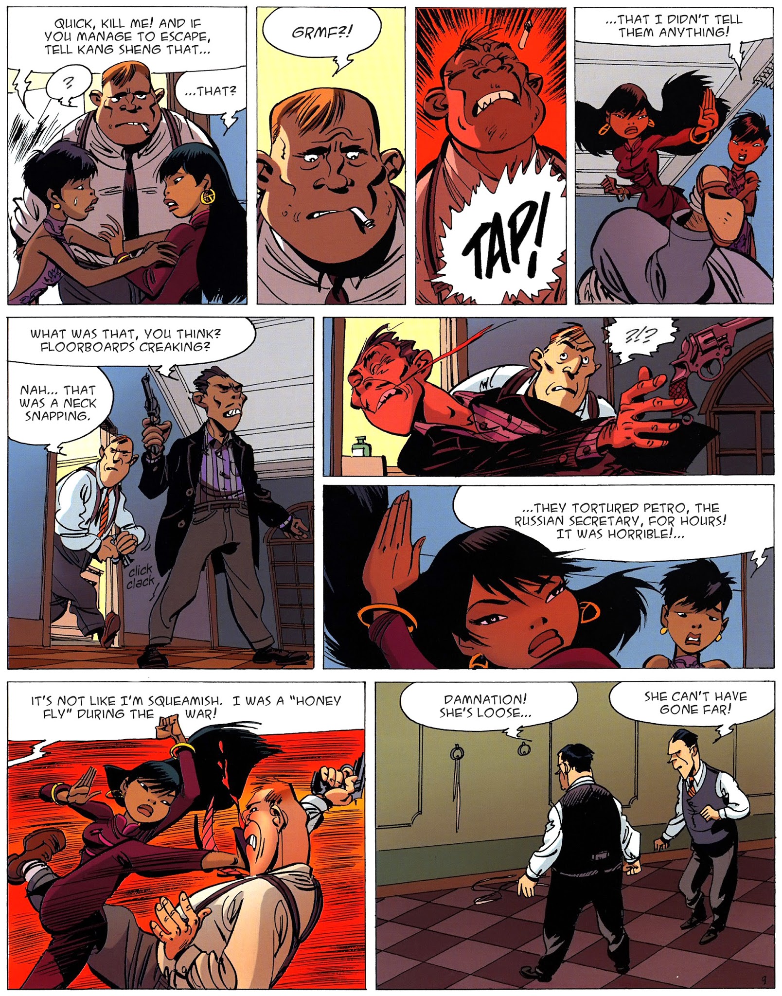 Read online Tigresse Blanche comic -  Issue #4 - 12