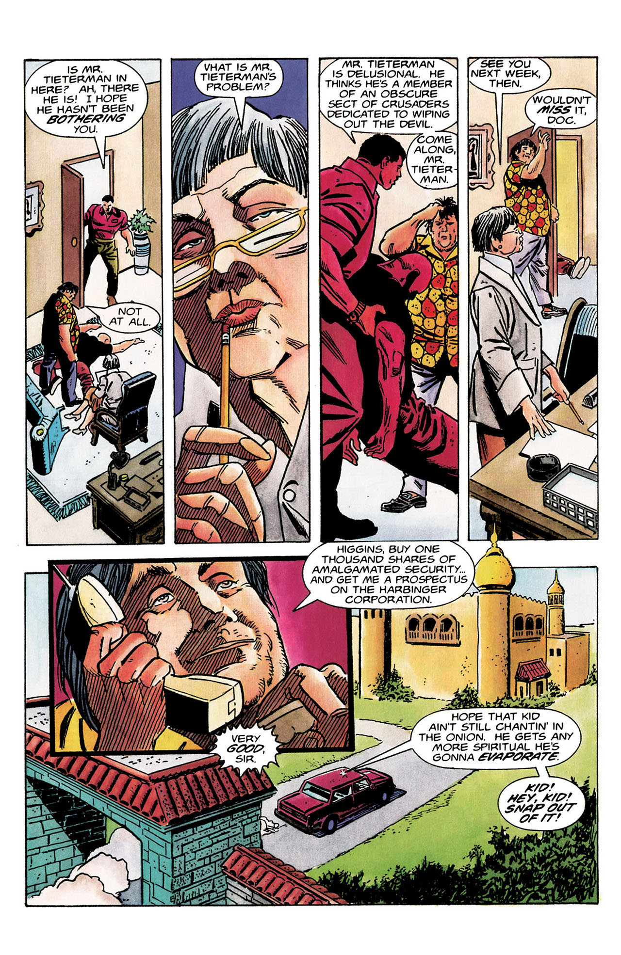 Read online Archer & Armstrong comic -  Issue #24 - 8