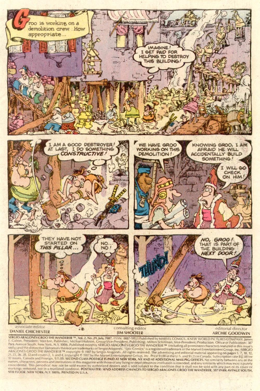 Read online Sergio Aragonés Groo the Wanderer comic -  Issue #29 - 2