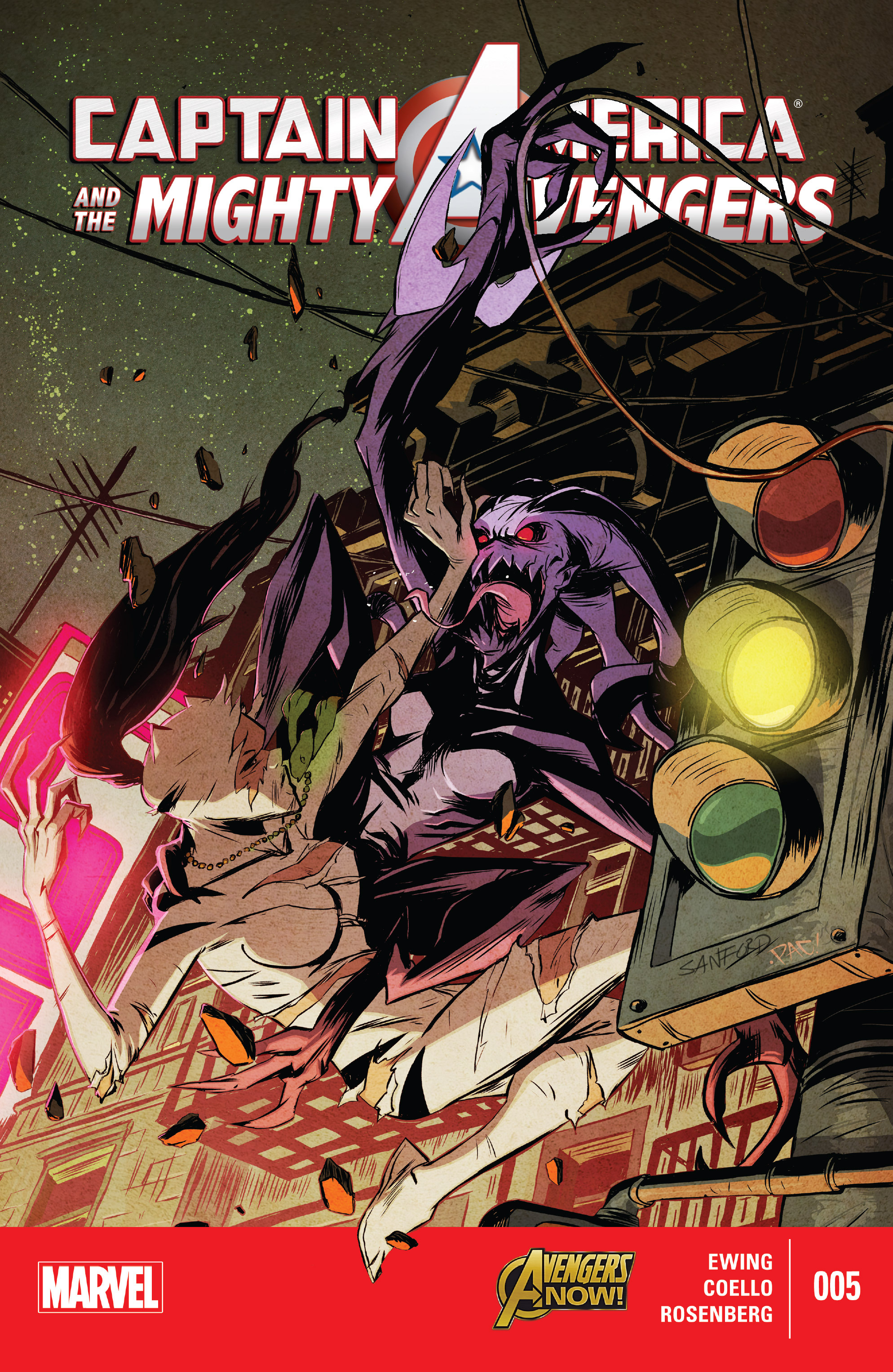 Read online Captain America and the Mighty Avengers comic -  Issue #5 - 1