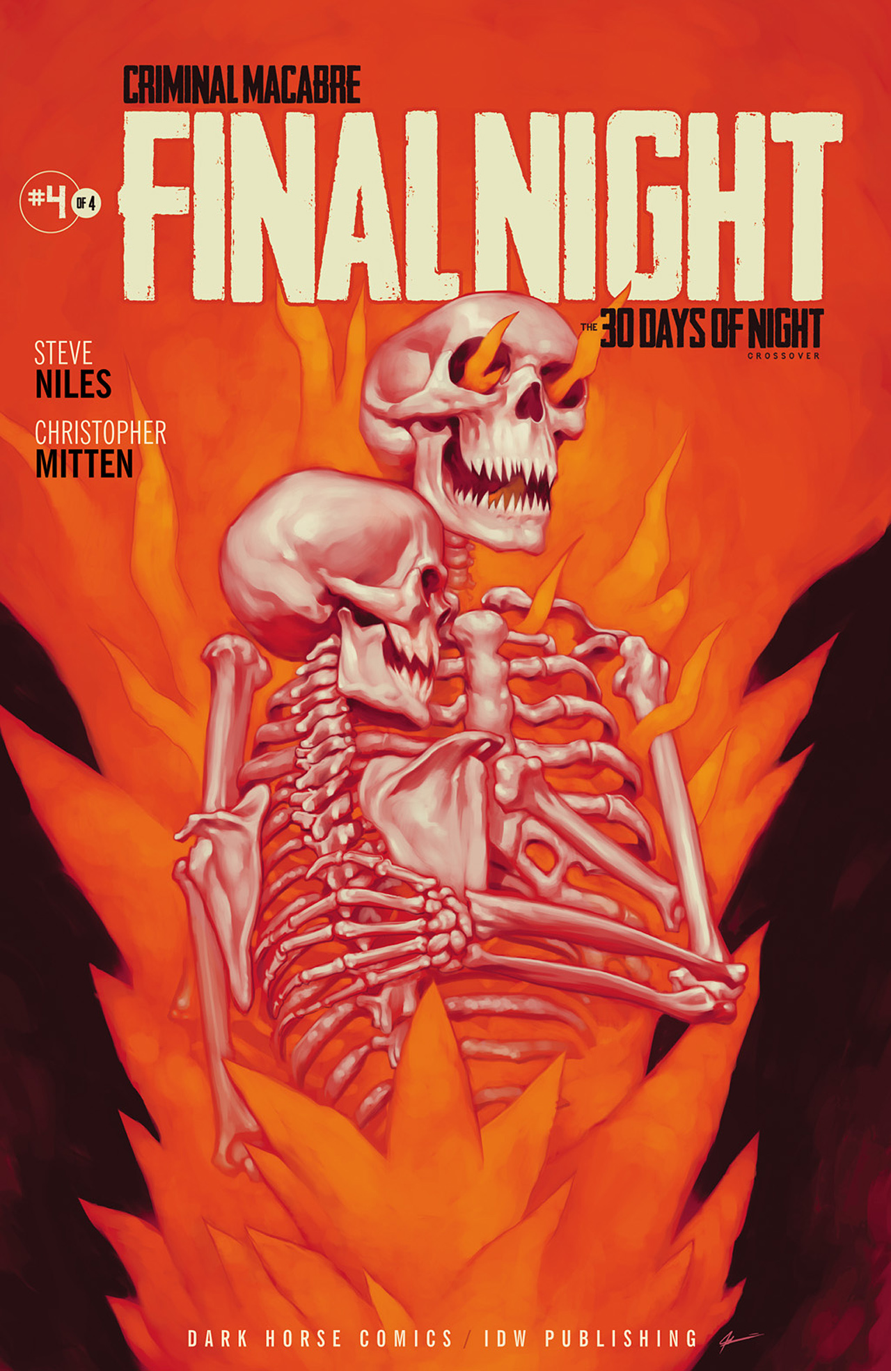 Read online Criminal Macabre: Final Night - The 30 Days of Night Crossover comic -  Issue #4 - 1