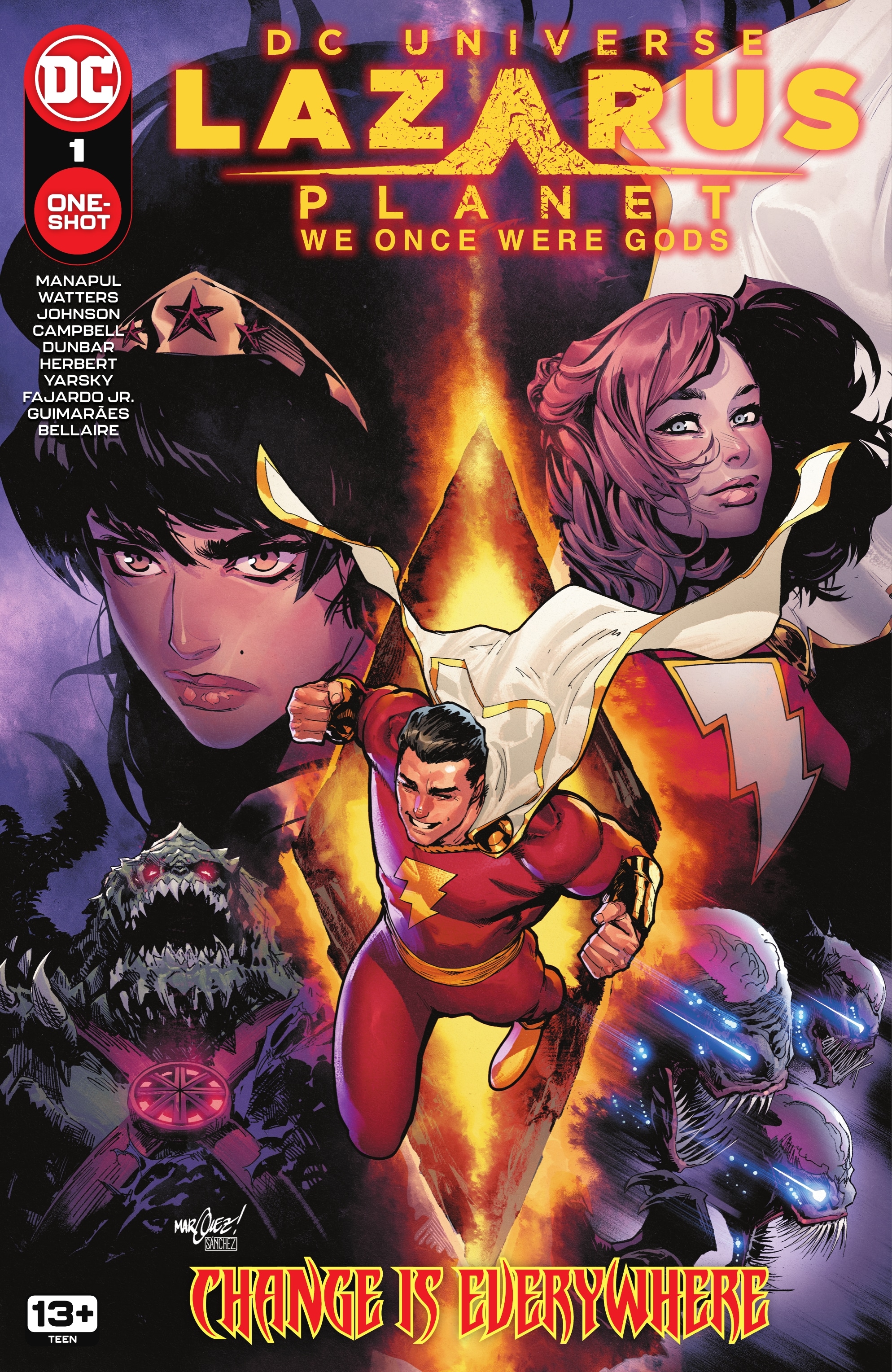 Read online Lazarus Planet: We Once Were Gods comic -  Issue # Full - 1