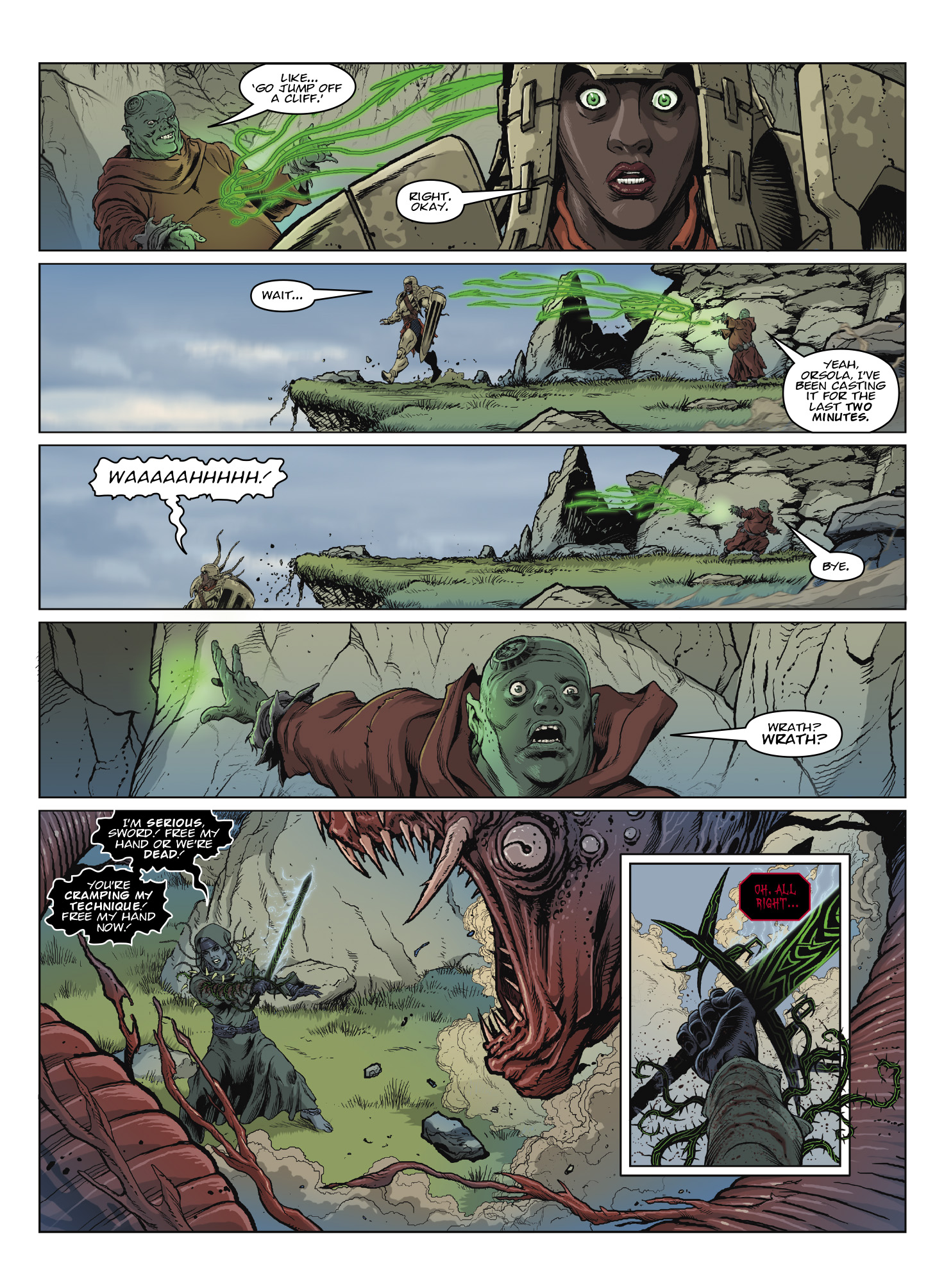 Read online Judge Dredd Megazine (Vol. 5) comic -  Issue #447 - 115