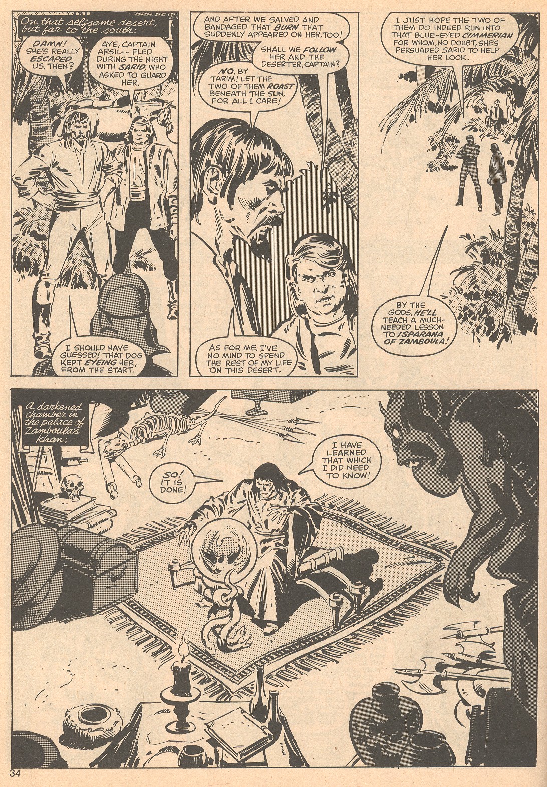 The Savage Sword Of Conan issue 56 - Page 34