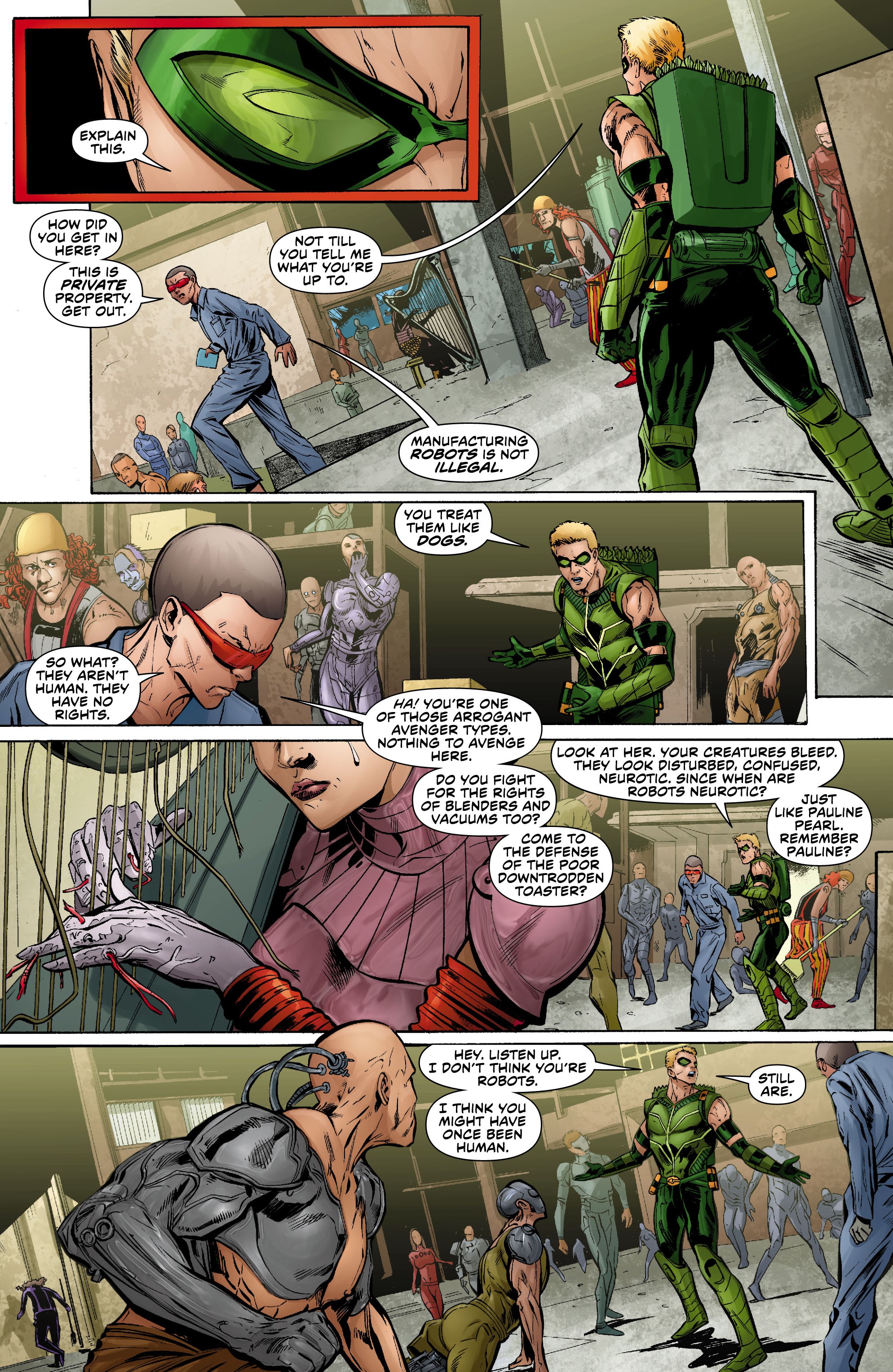 Read online Green Arrow (2011) comic -  Issue #10 - 12