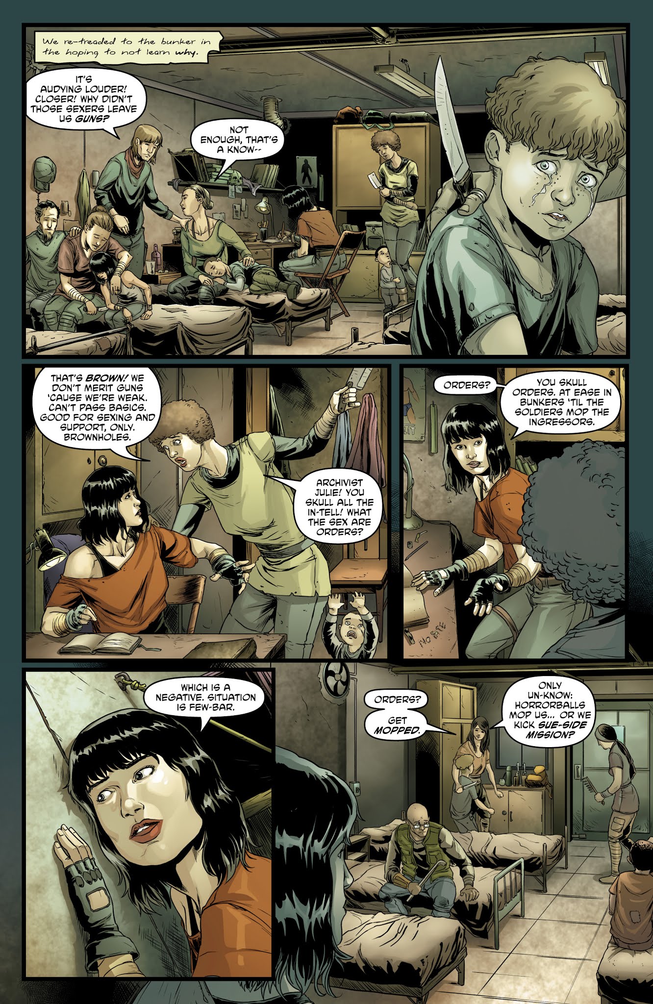 Read online Crossed Plus One Hundred: Mimic comic -  Issue #1 - 7
