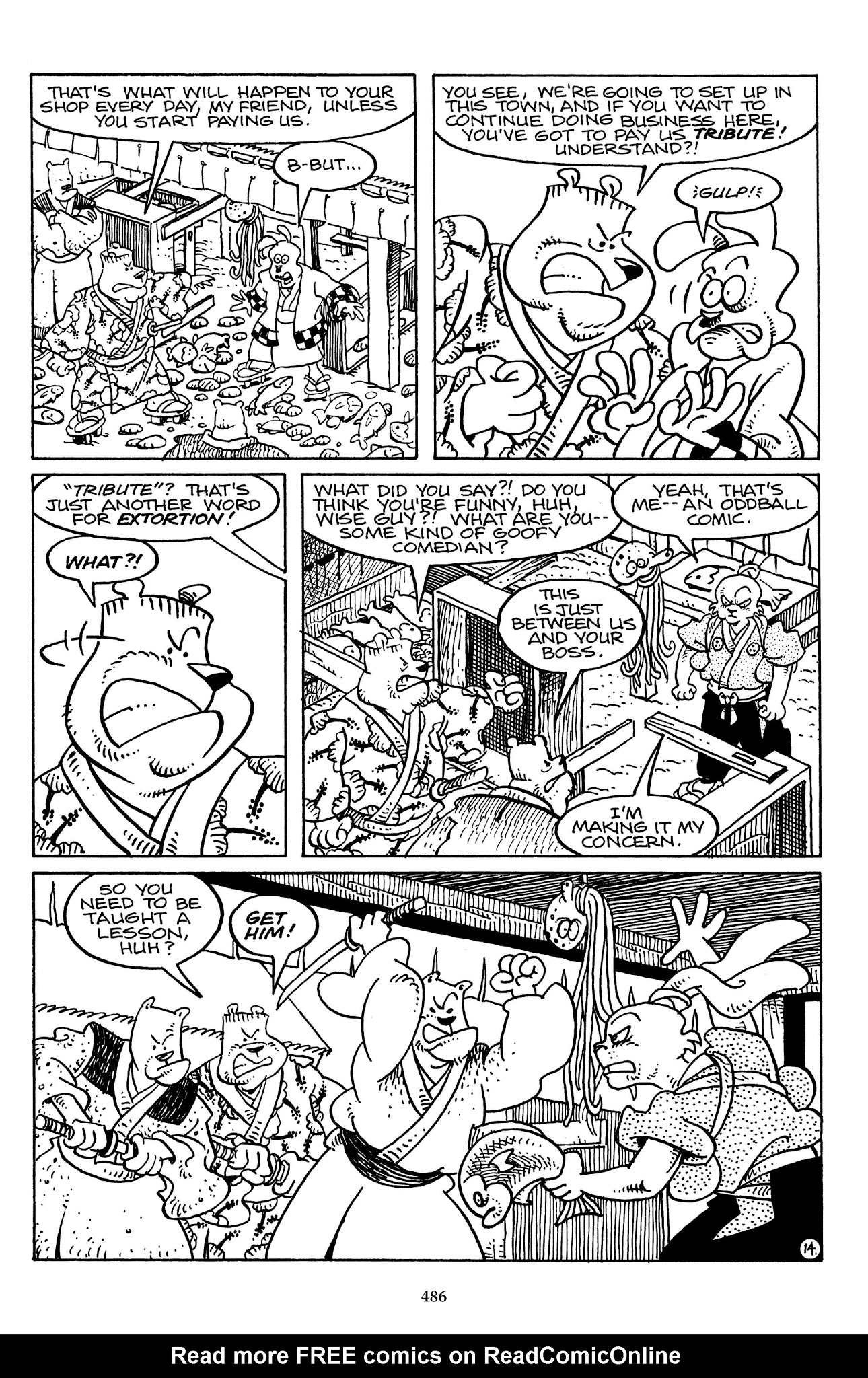 Read online The Usagi Yojimbo Saga comic -  Issue # TPB 3 - 481